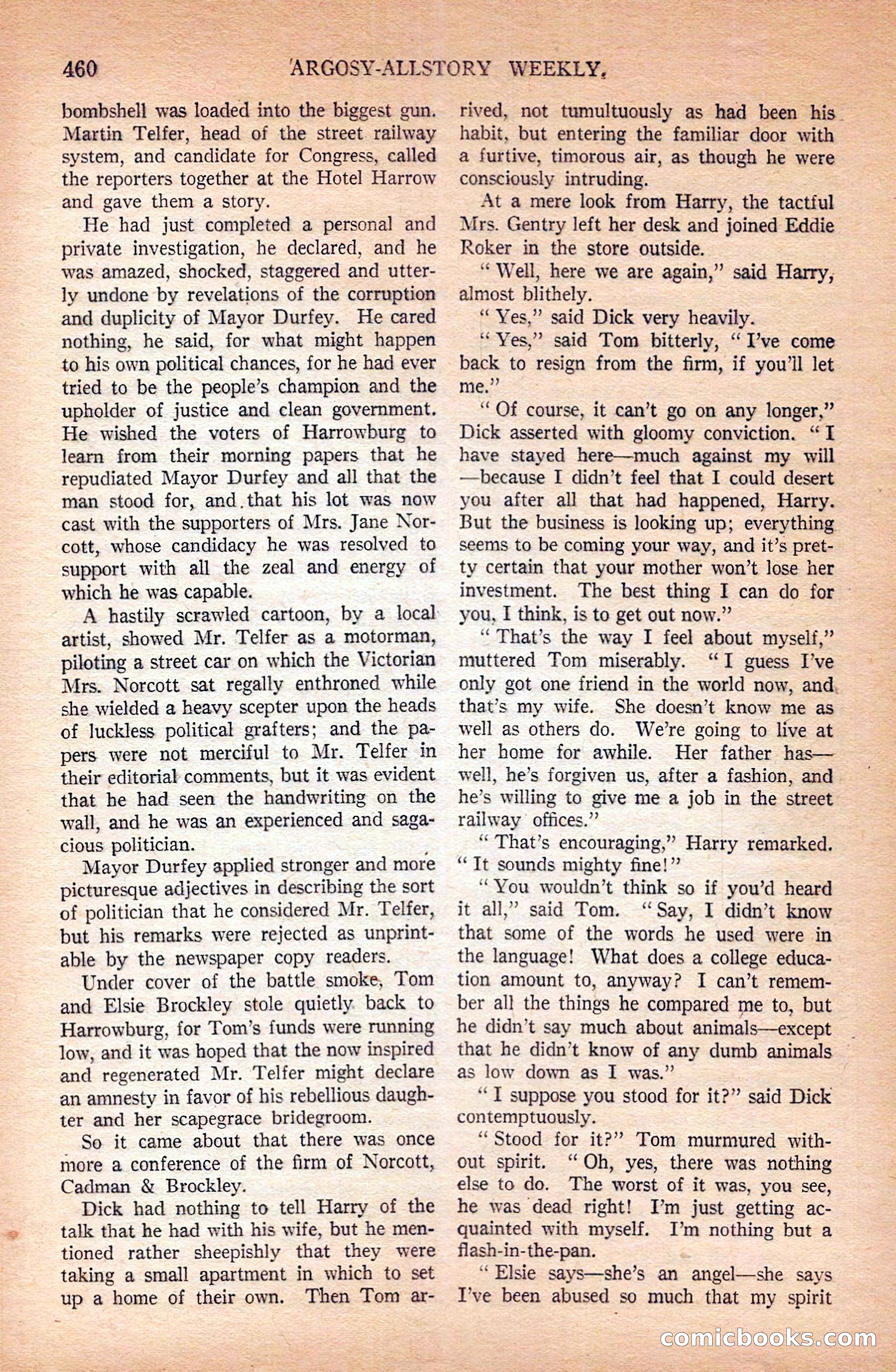 Argosy All-Story Weekly — page 150 of 172