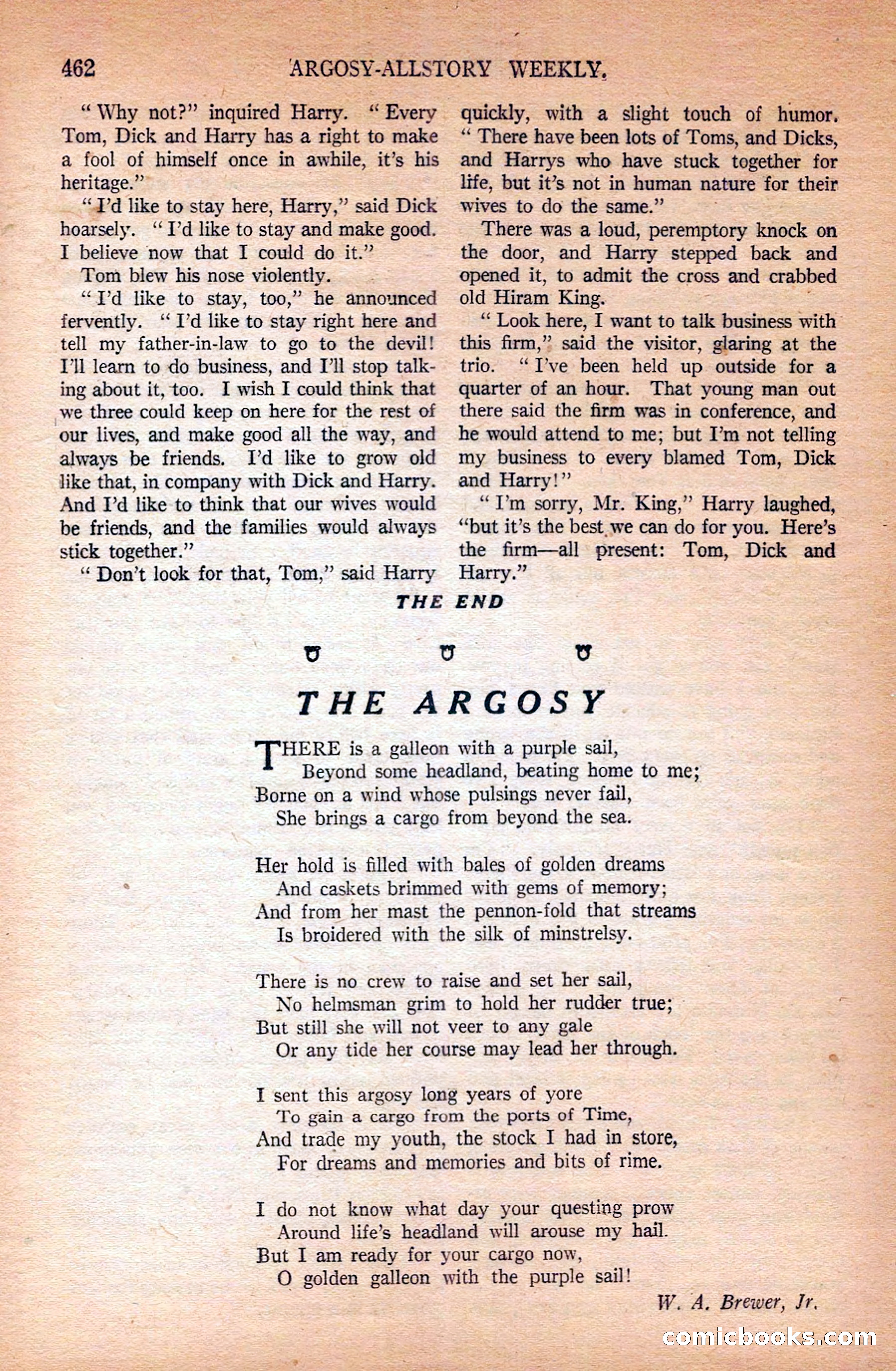 Argosy All-Story Weekly — page 152 of 172