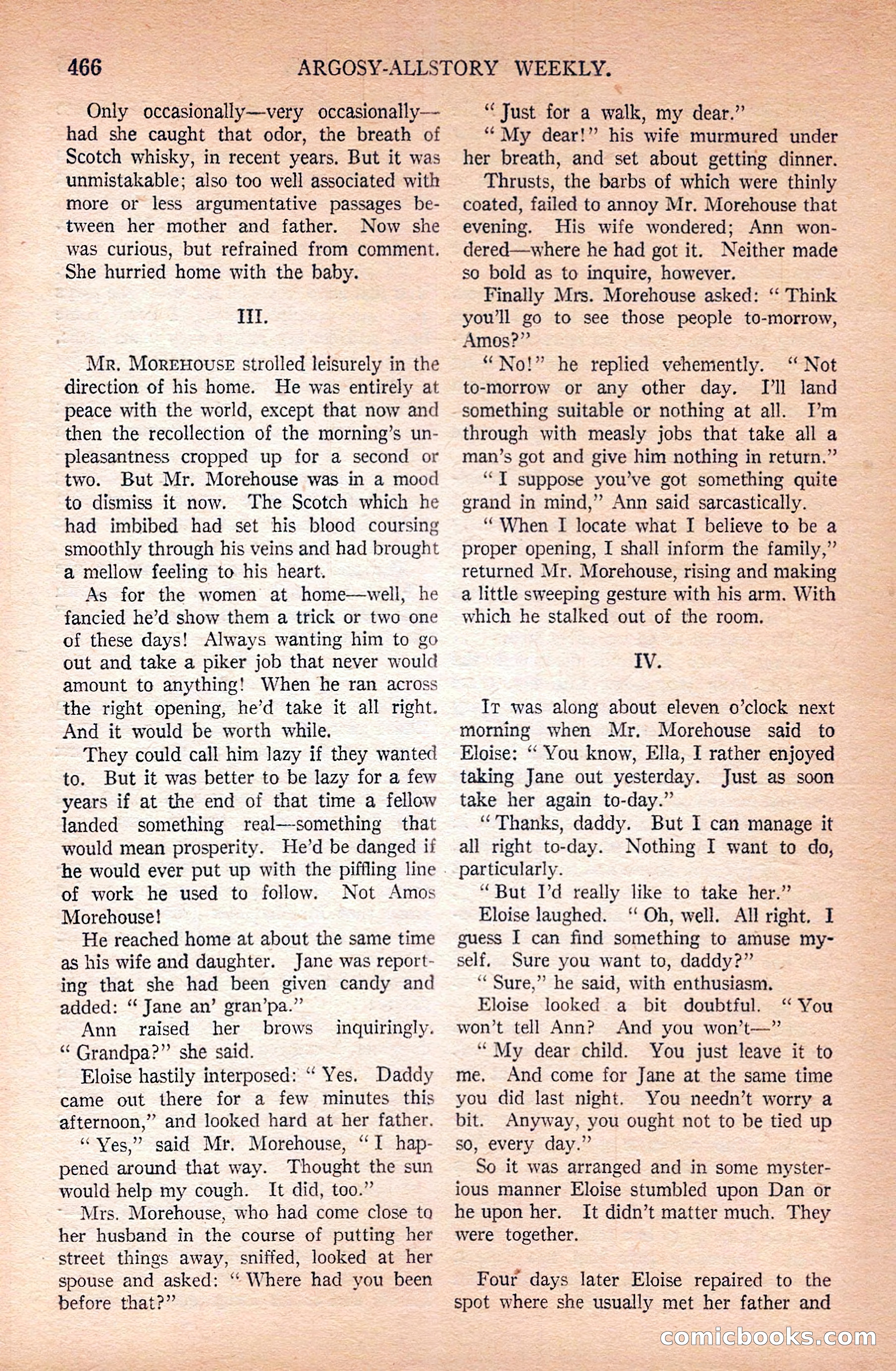 Argosy All-Story Weekly — page 156 of 172