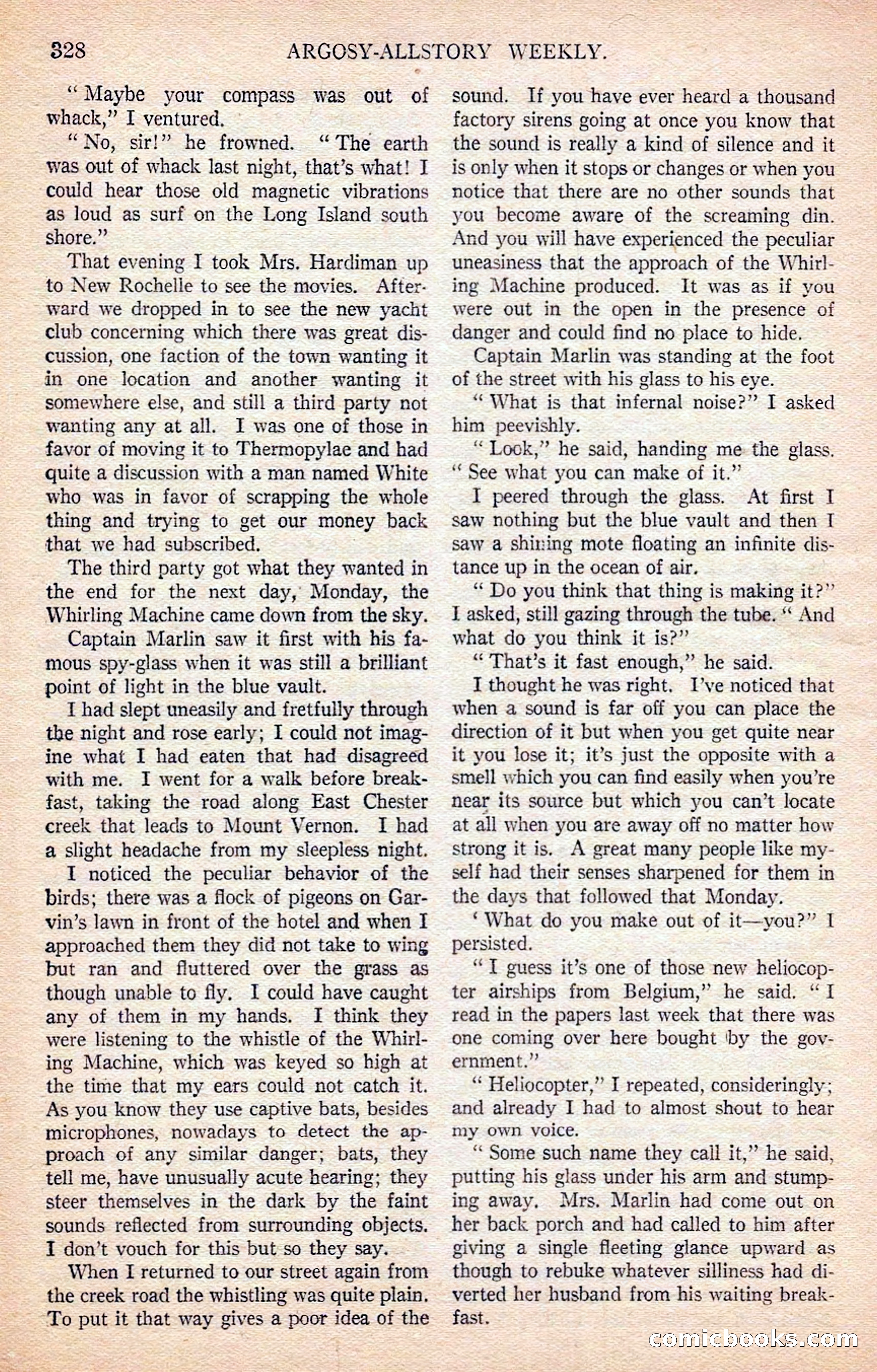 Argosy All-Story Weekly — page 18 of 170