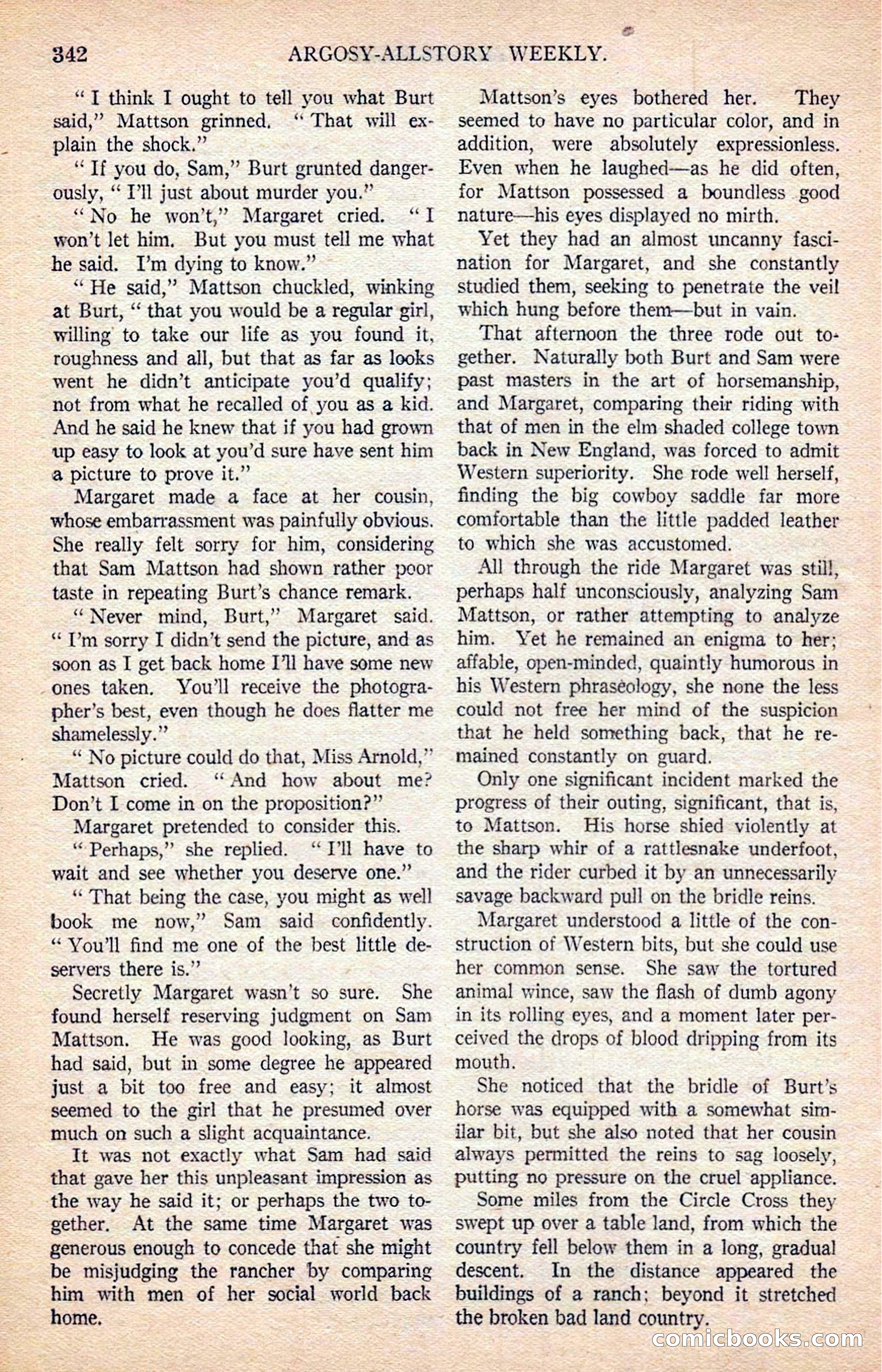 Argosy All-Story Weekly — page 32 of 170