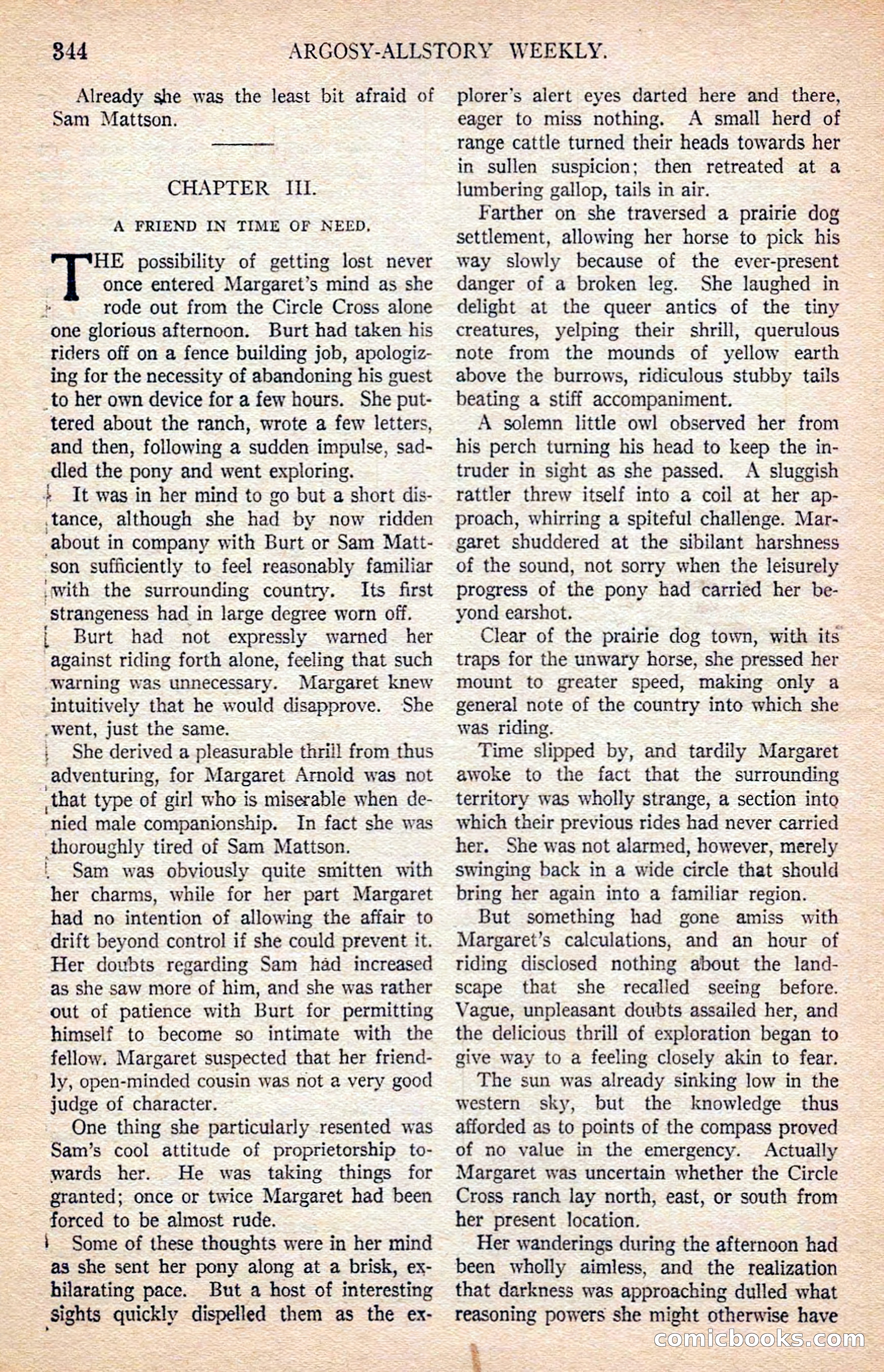 Argosy All-Story Weekly — page 34 of 170
