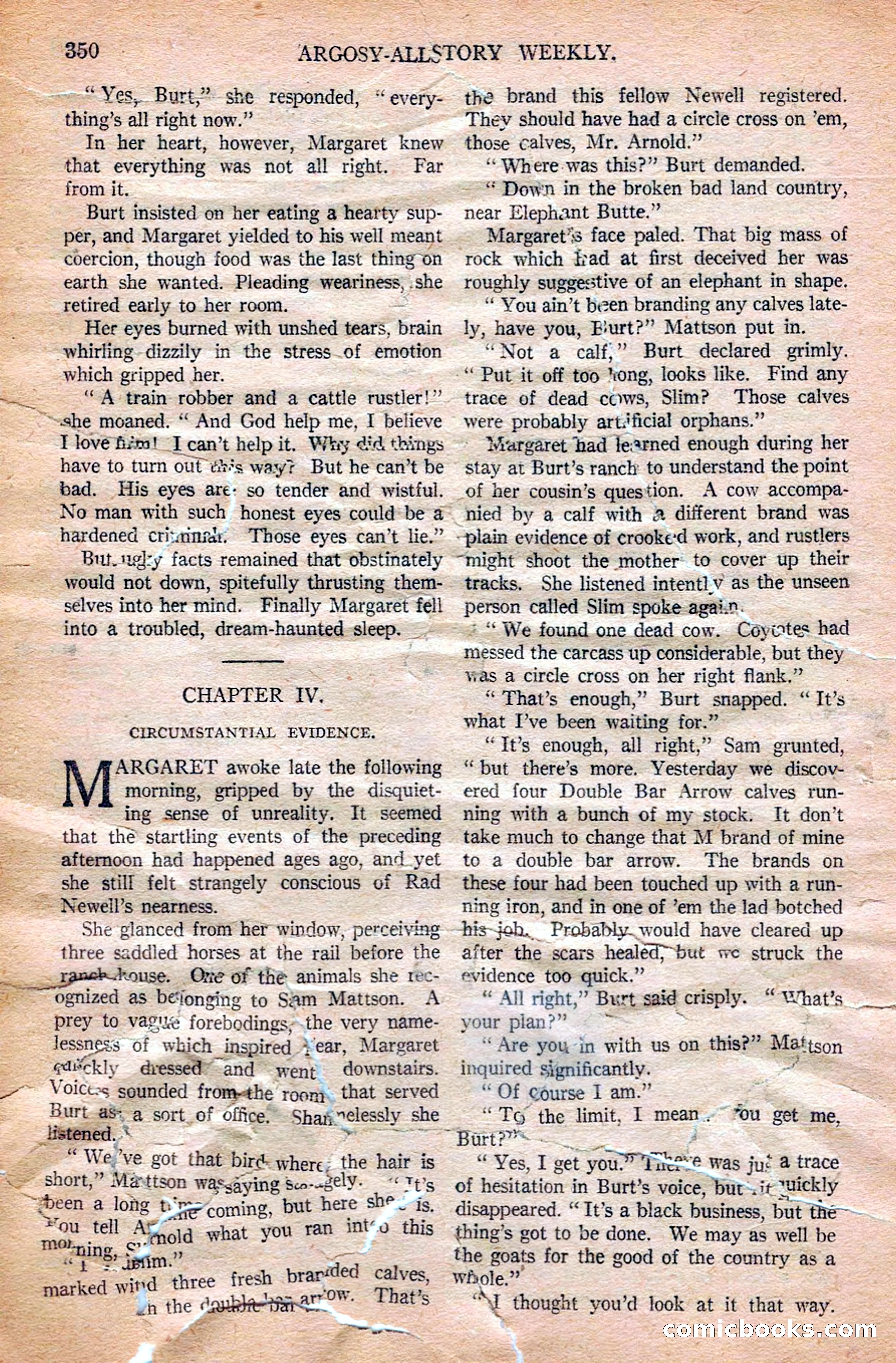 Argosy All-Story Weekly — page 40 of 170
