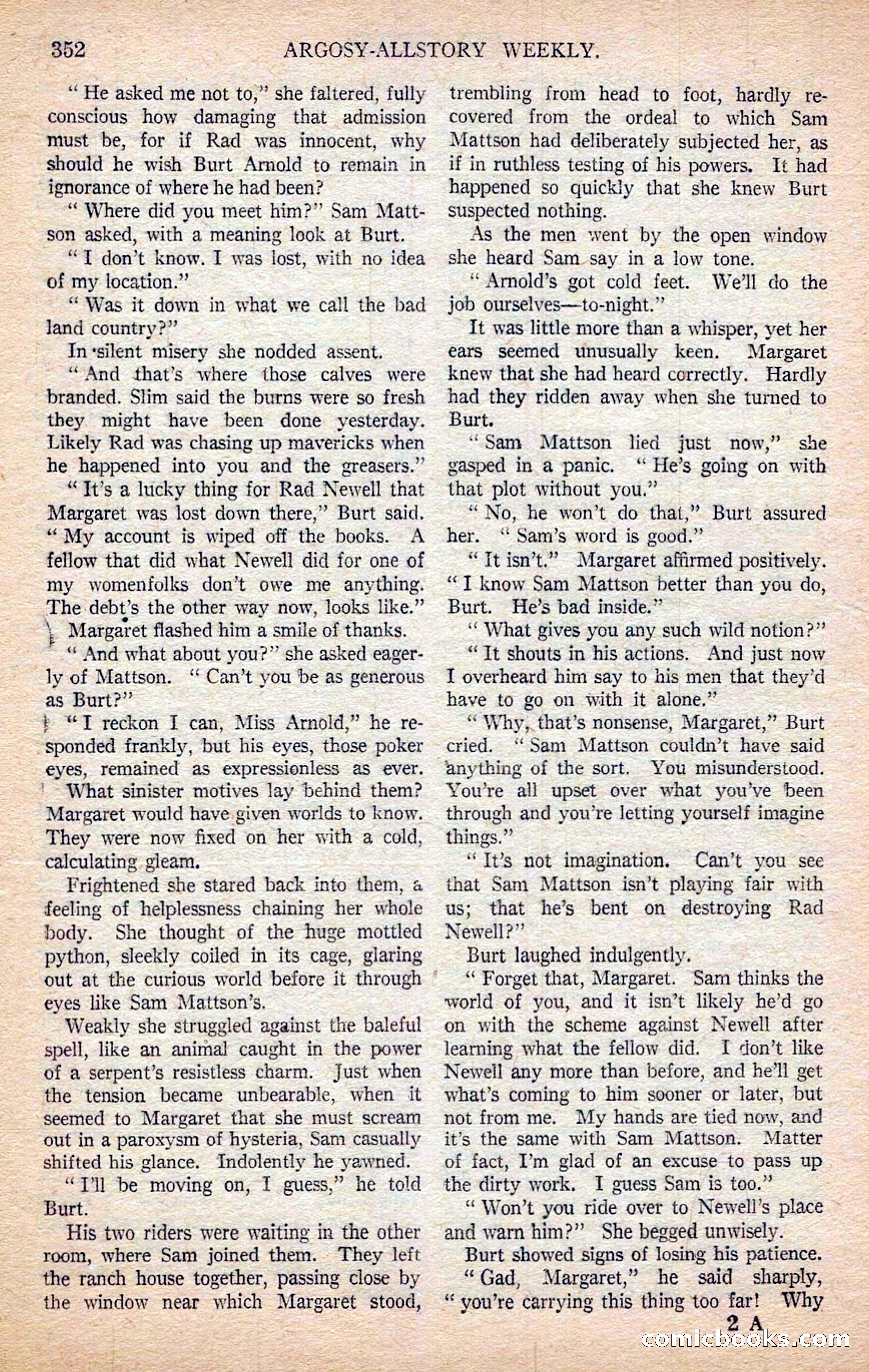 Argosy All-Story Weekly — page 42 of 170