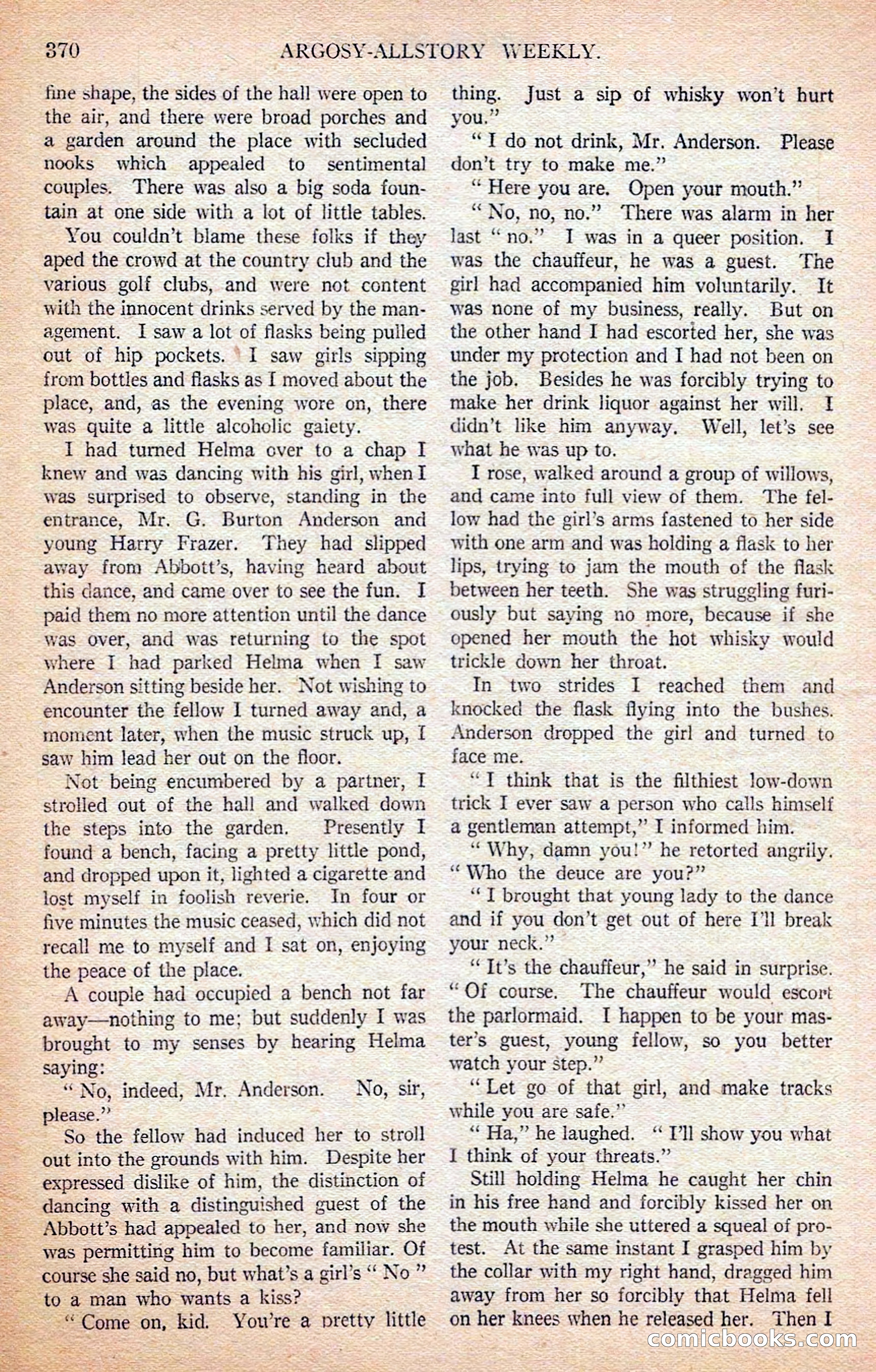 Argosy All-Story Weekly — page 60 of 170