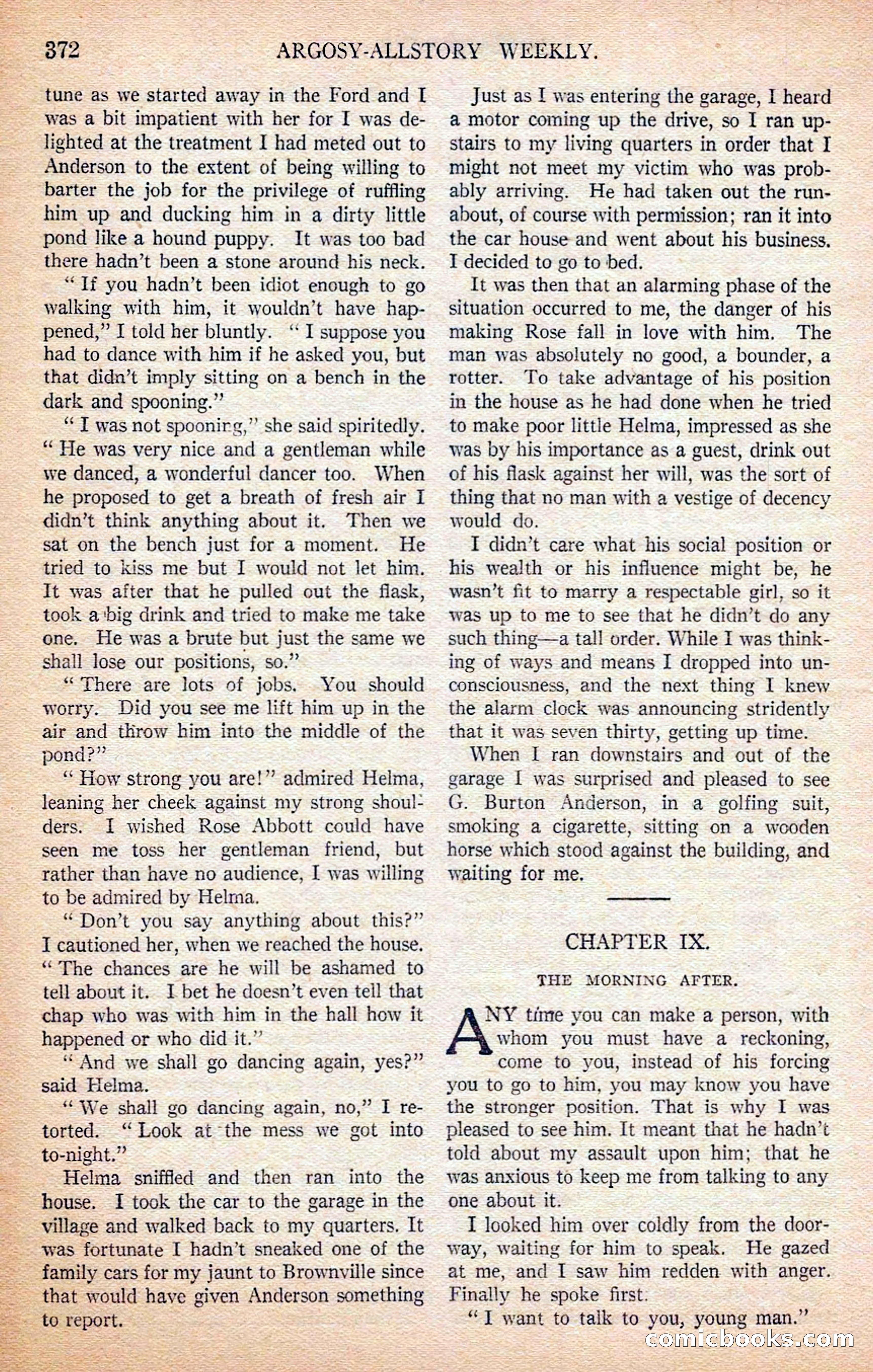Argosy All-Story Weekly — page 62 of 170