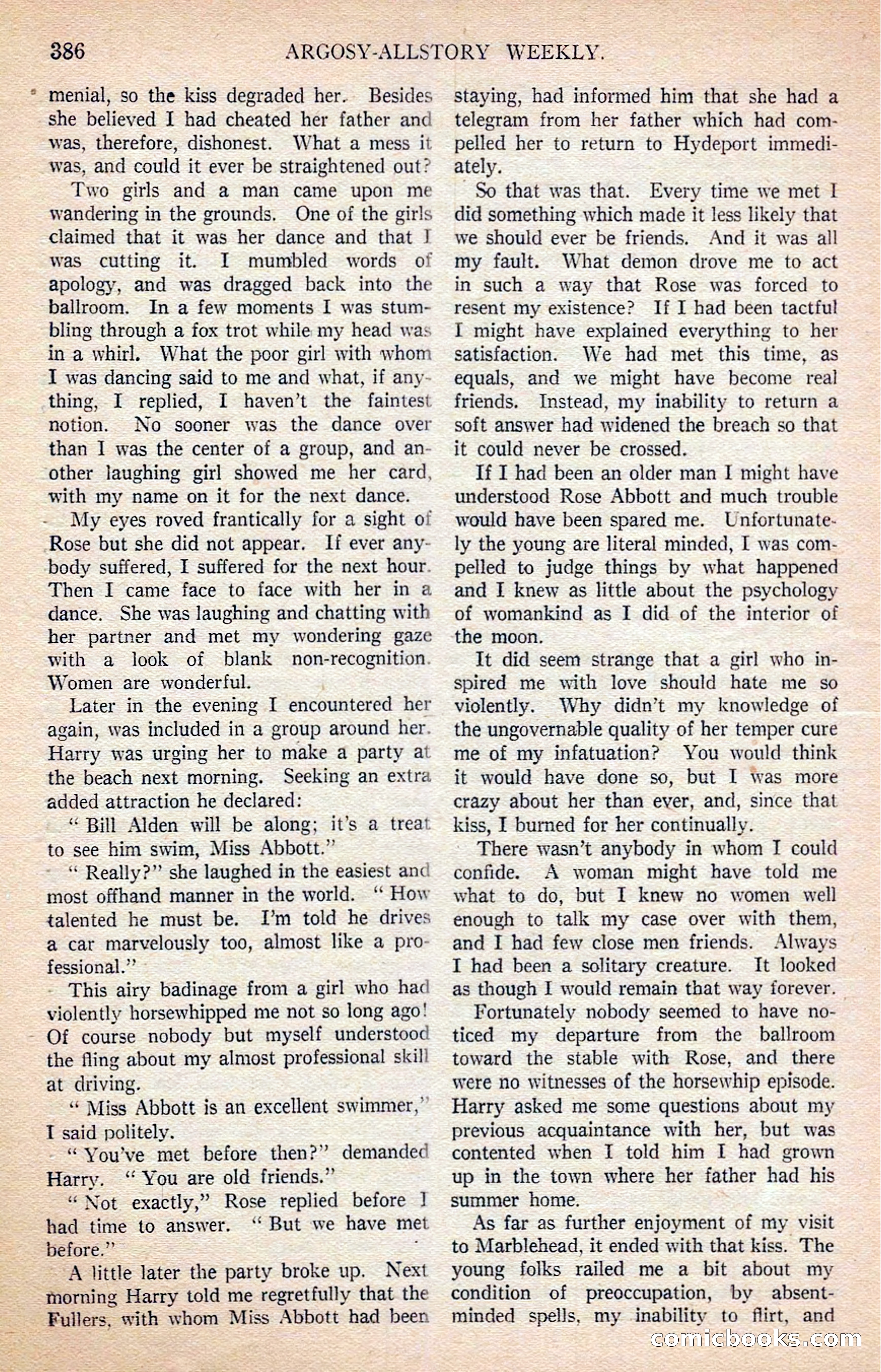 Argosy All-Story Weekly — page 76 of 170