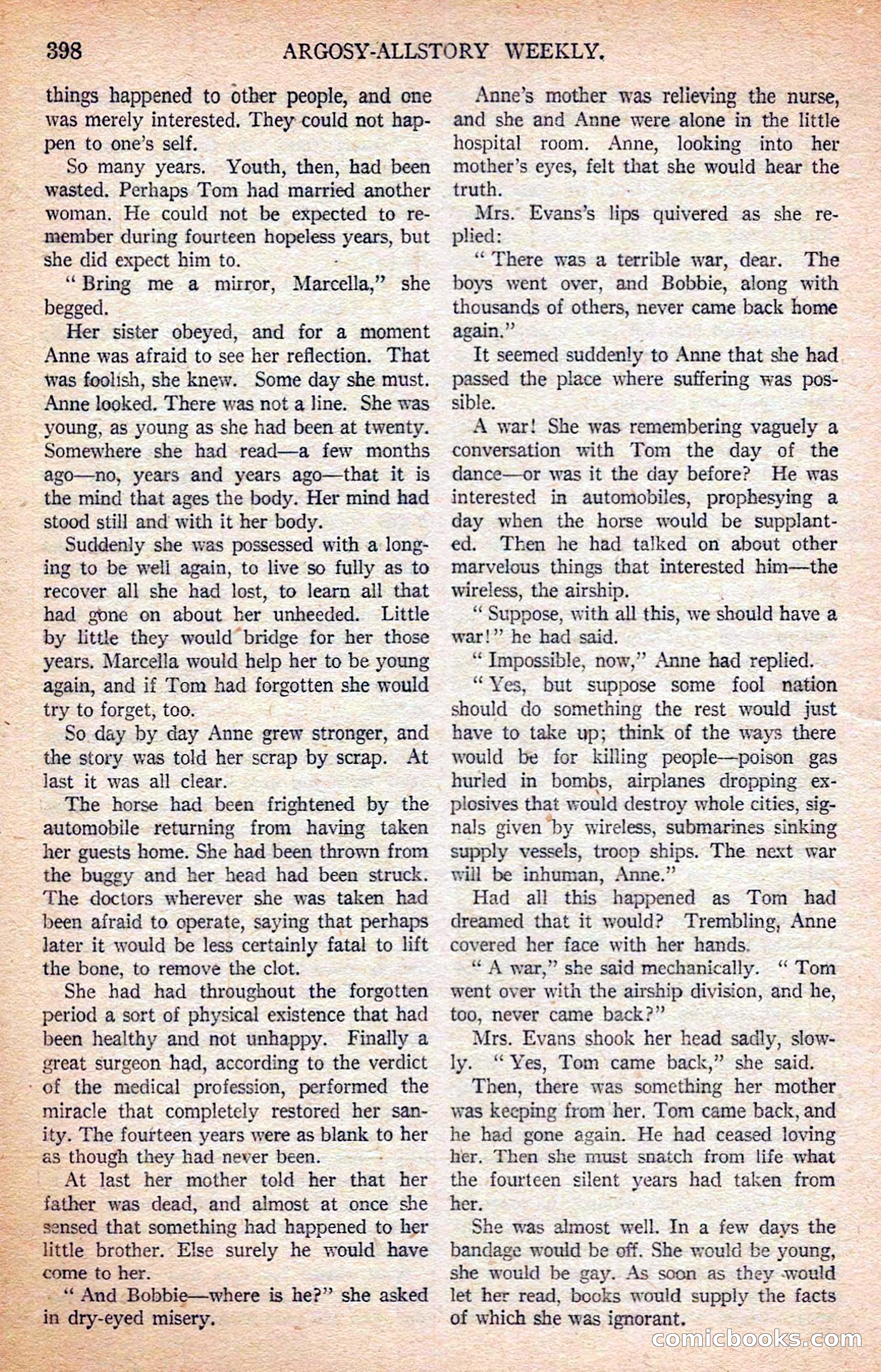 Argosy All-Story Weekly — page 88 of 170