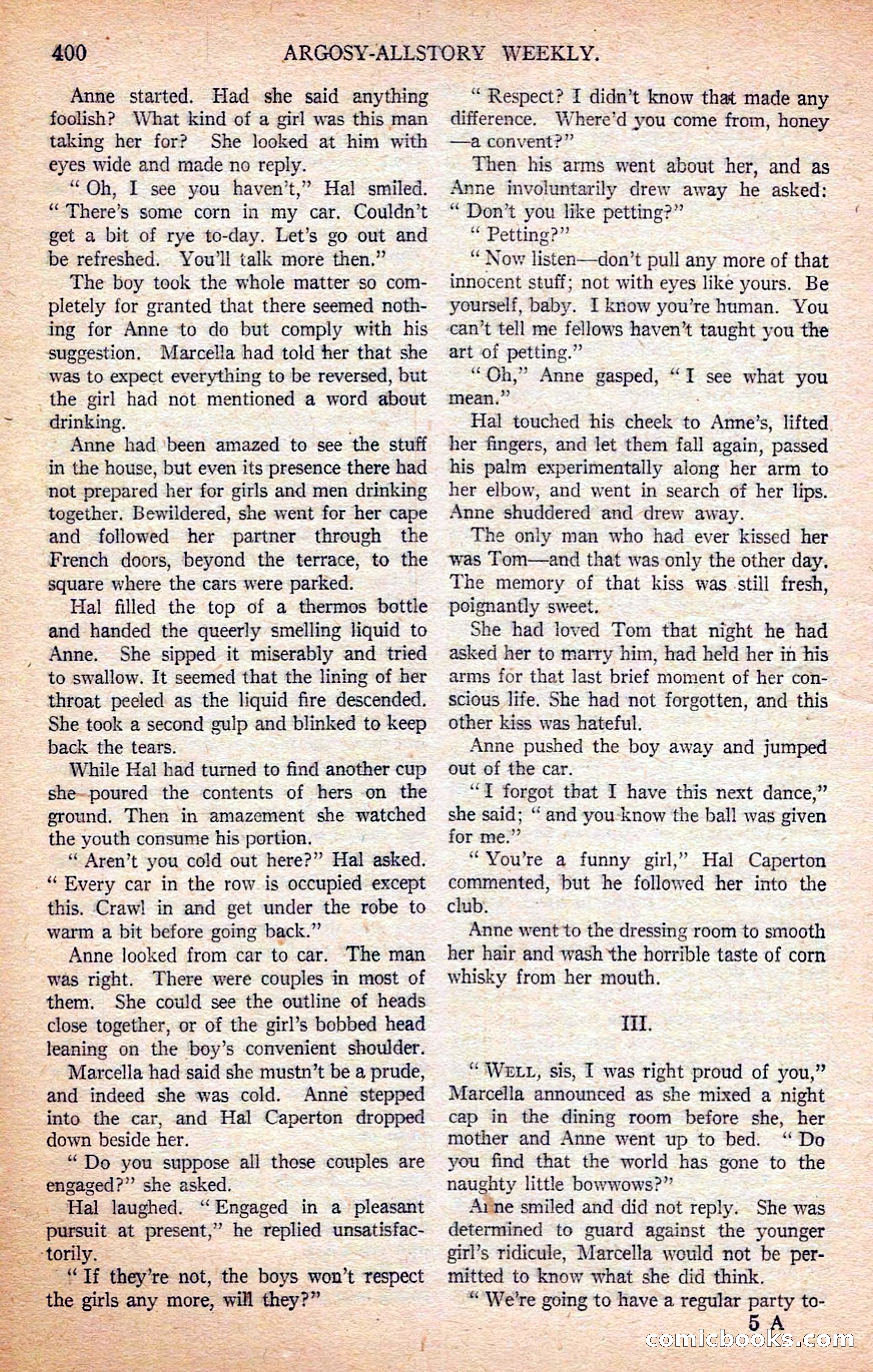 Argosy All-Story Weekly — page 90 of 170