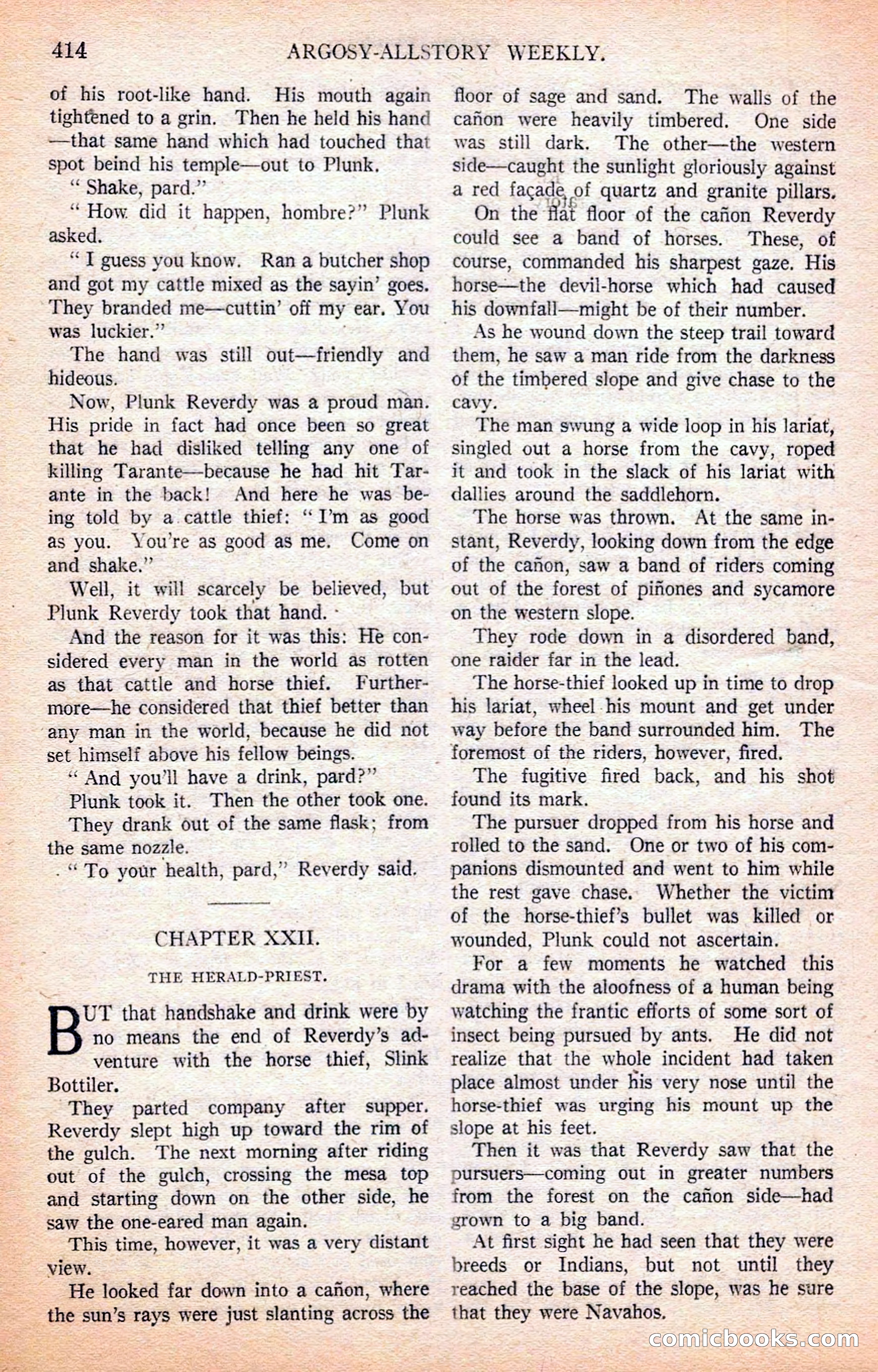 Argosy All-Story Weekly — page 104 of 170