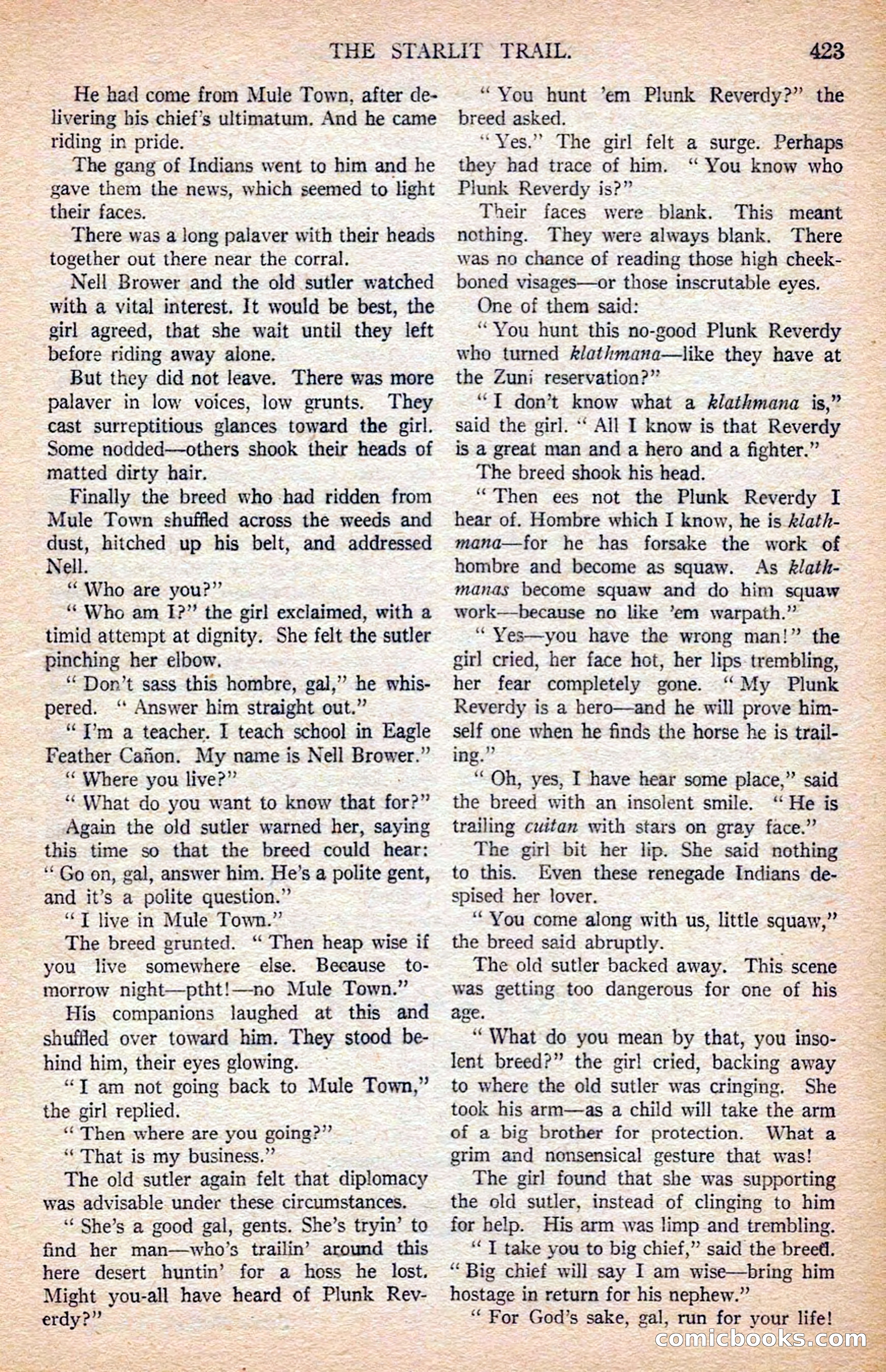 Argosy All-Story Weekly — page 113 of 170
