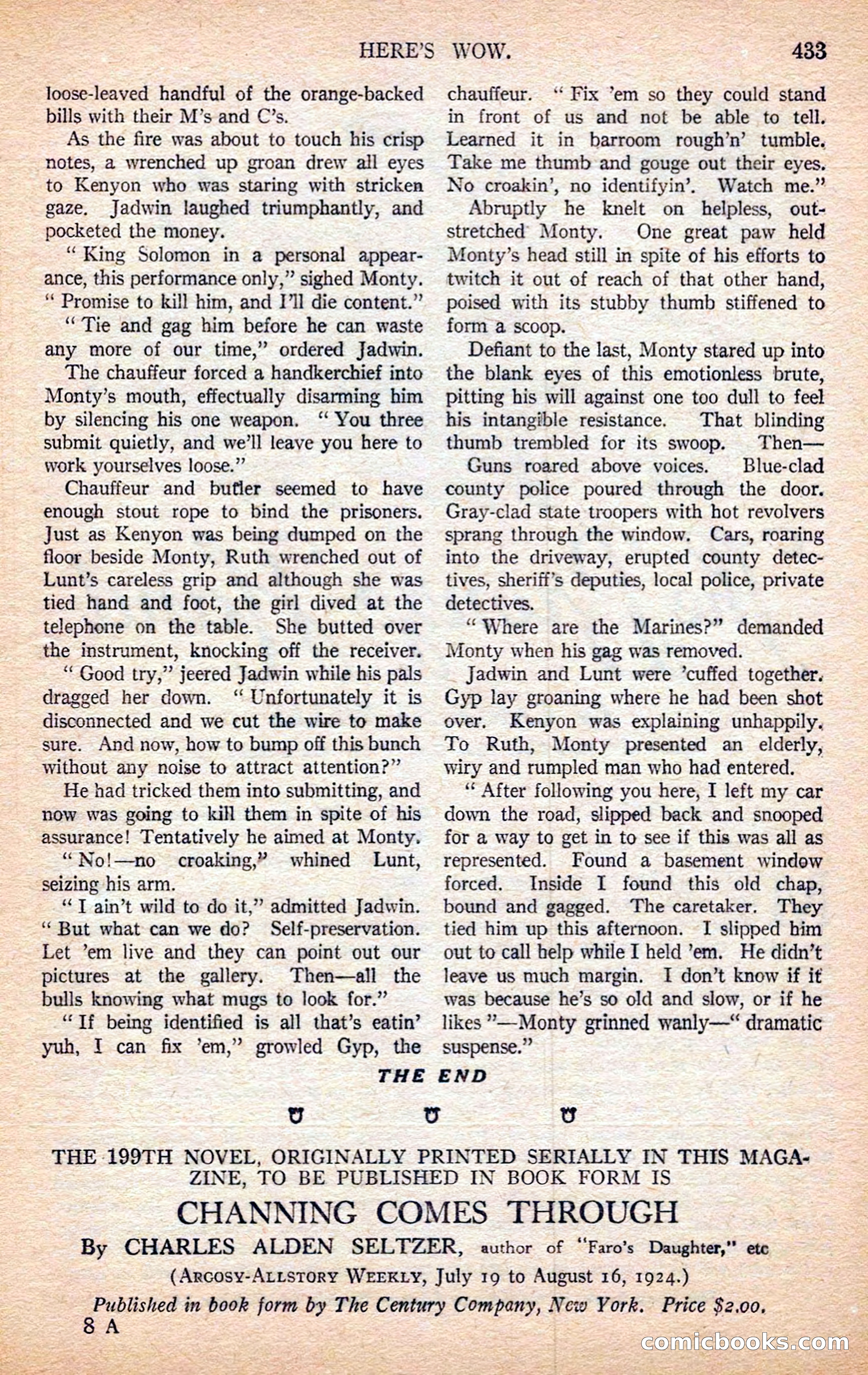 Argosy All-Story Weekly — page 123 of 170
