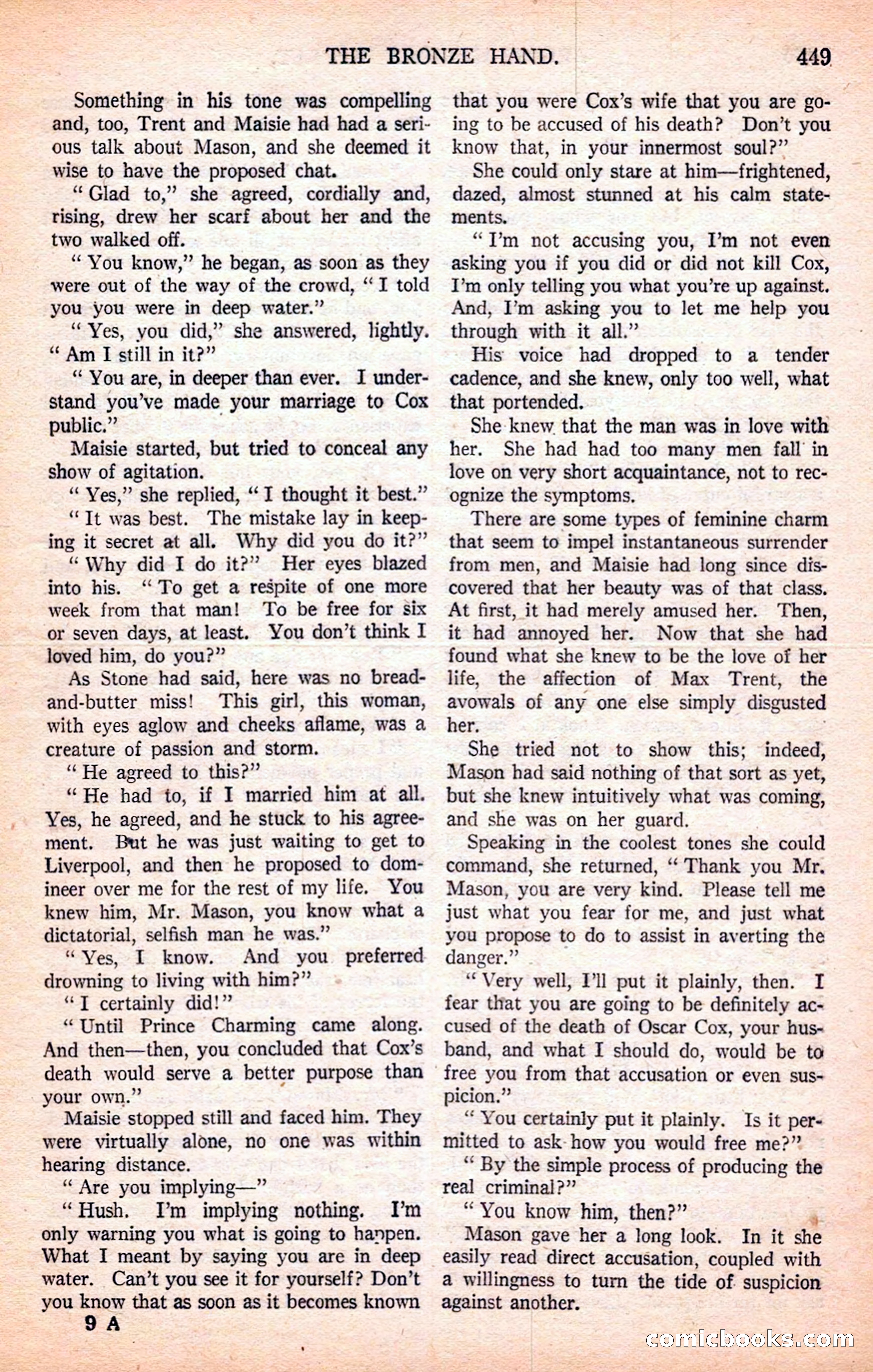 Argosy All-Story Weekly — page 139 of 170