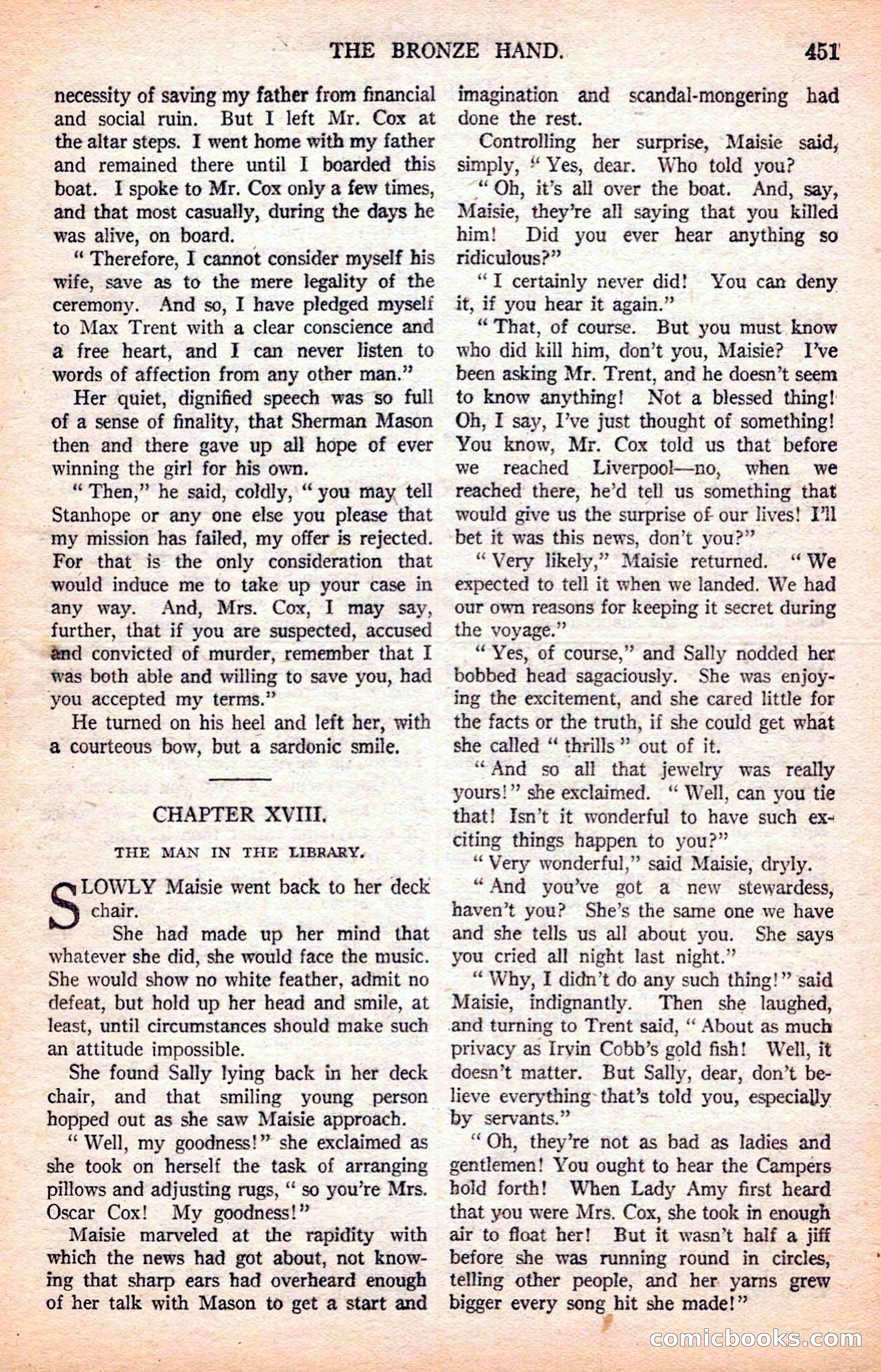 Argosy All-Story Weekly — page 141 of 170
