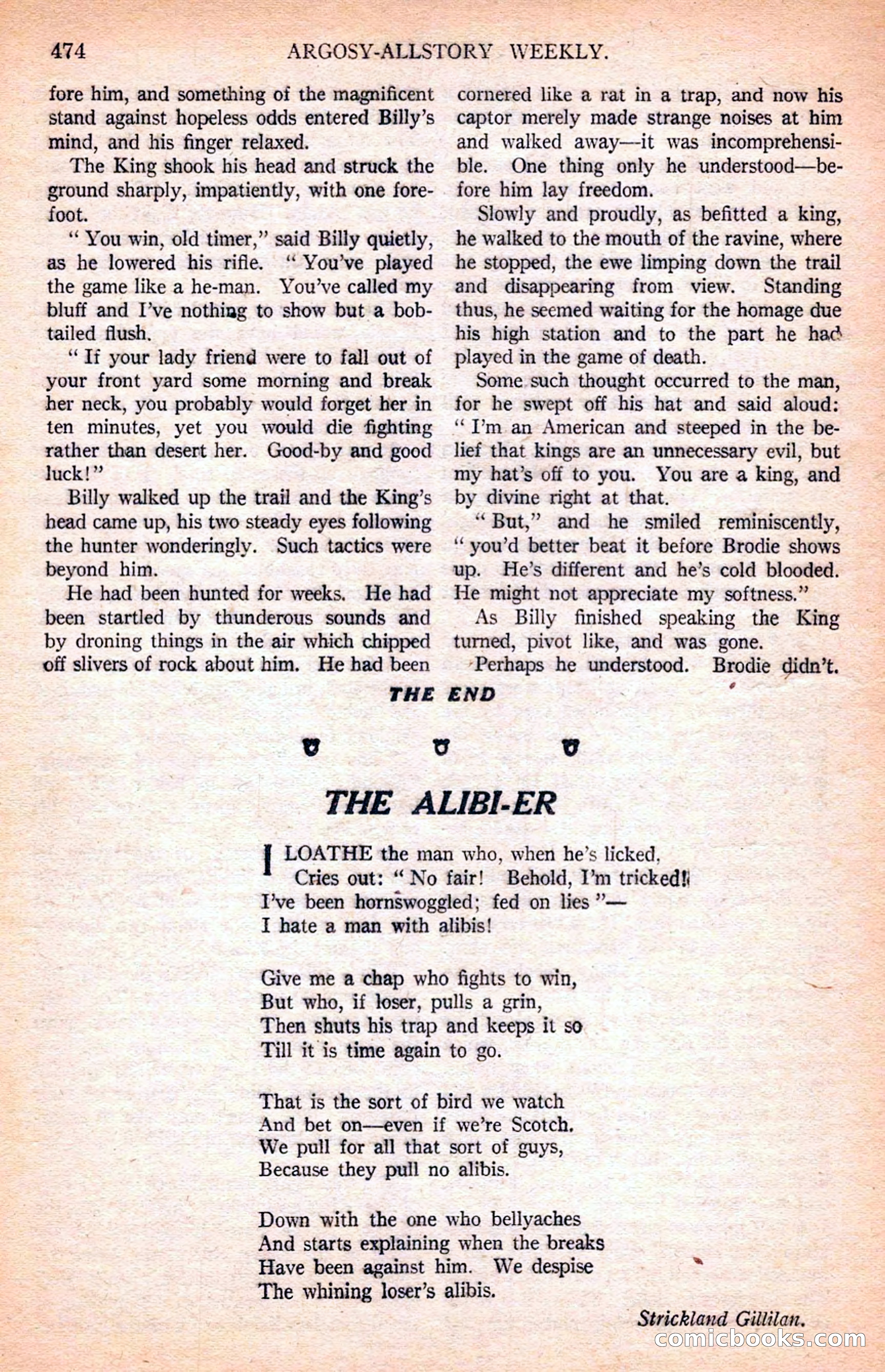Argosy All-Story Weekly — page 164 of 170