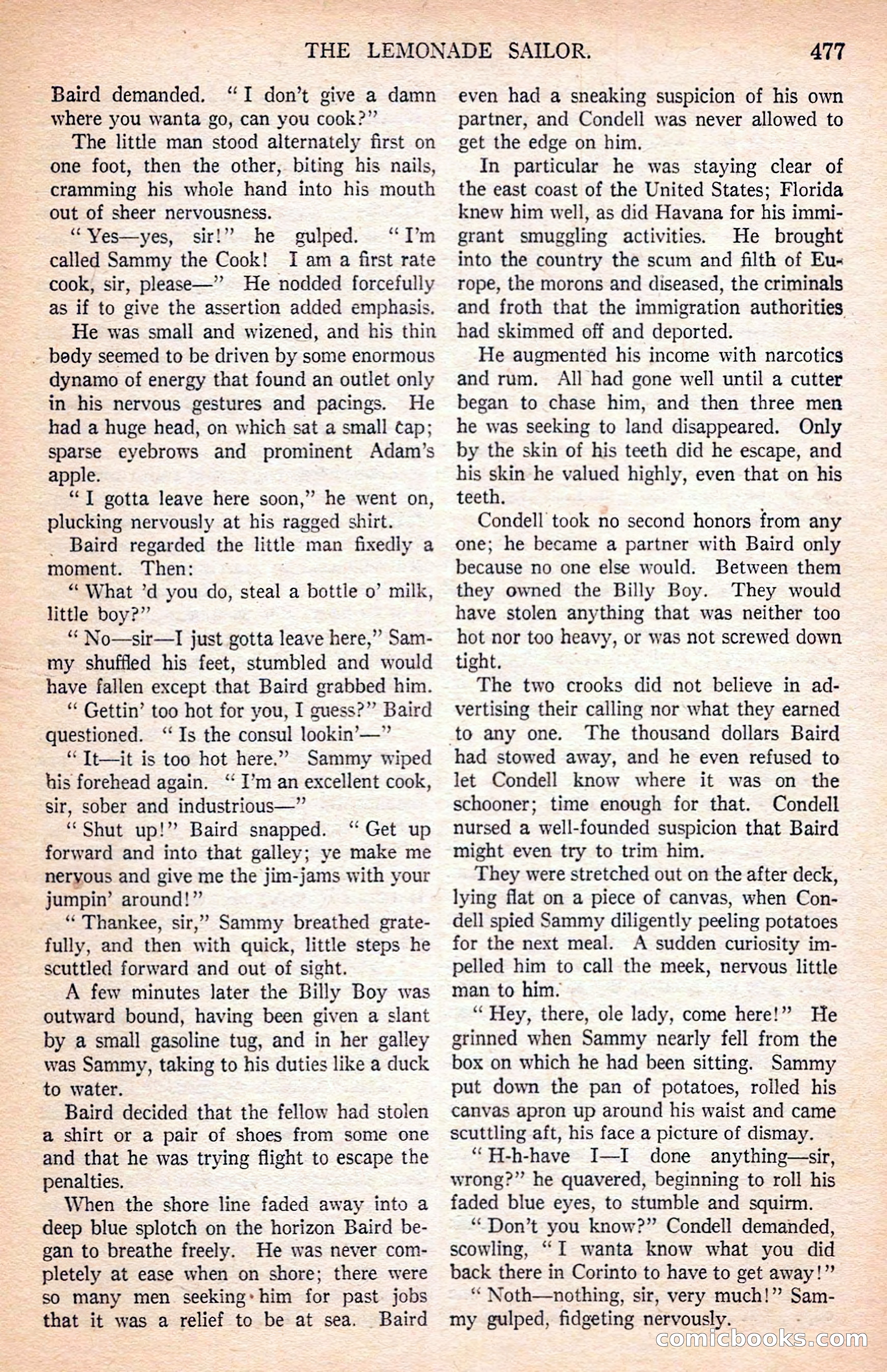 Argosy All-Story Weekly — page 167 of 170