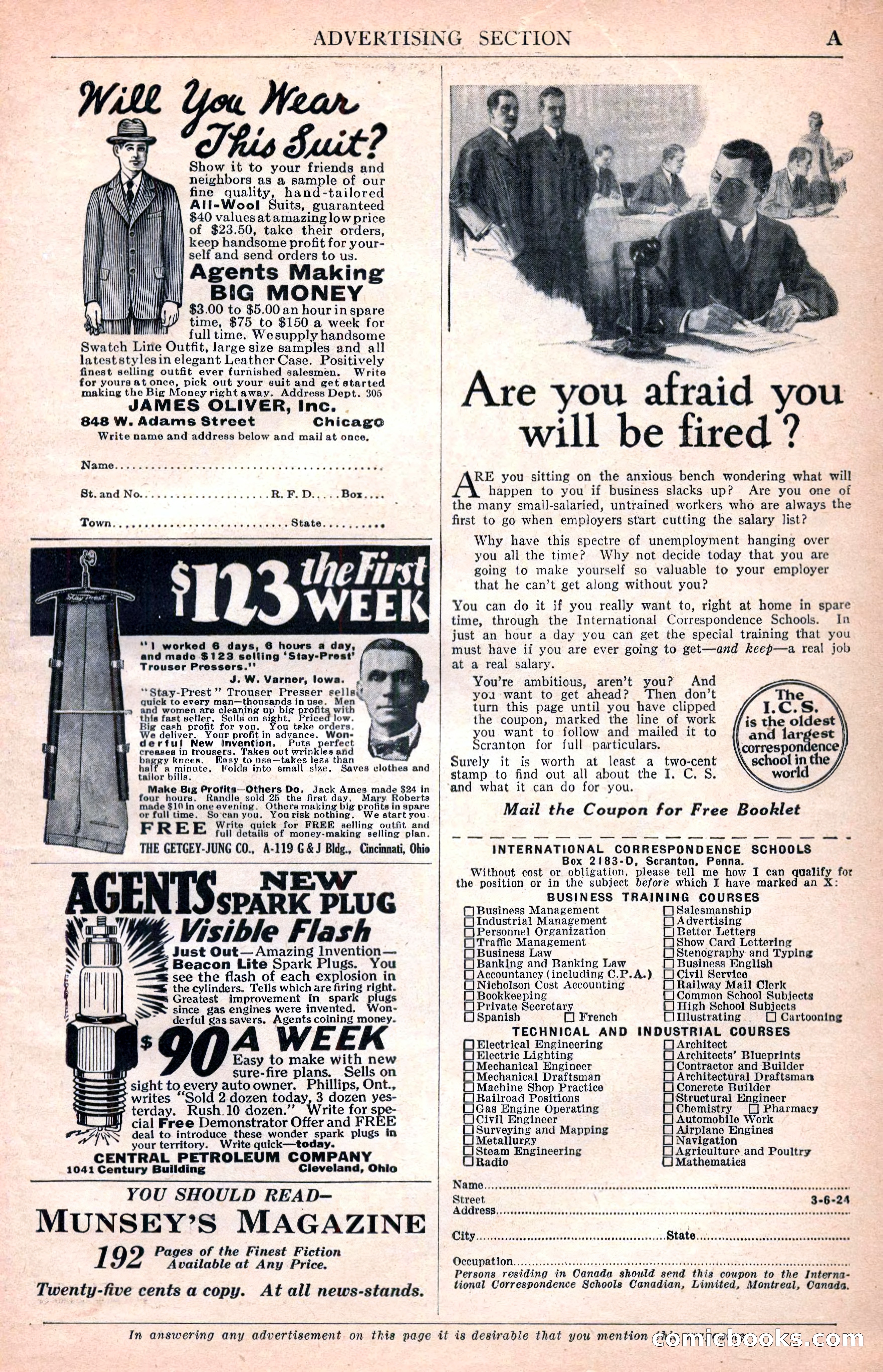 Argosy All-Story Weekly — page 7 of 170