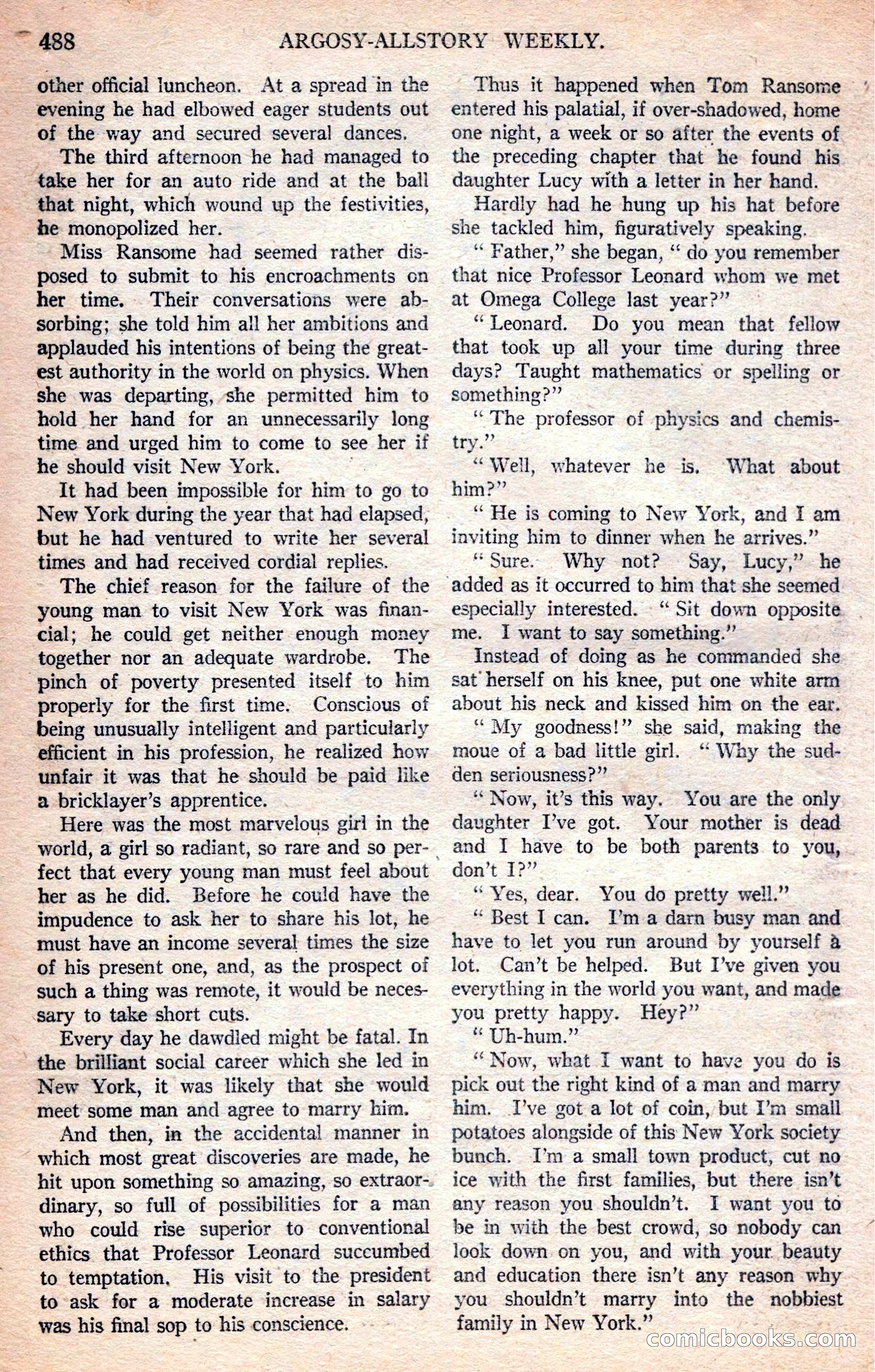 Argosy All-Story Weekly — page 18 of 170