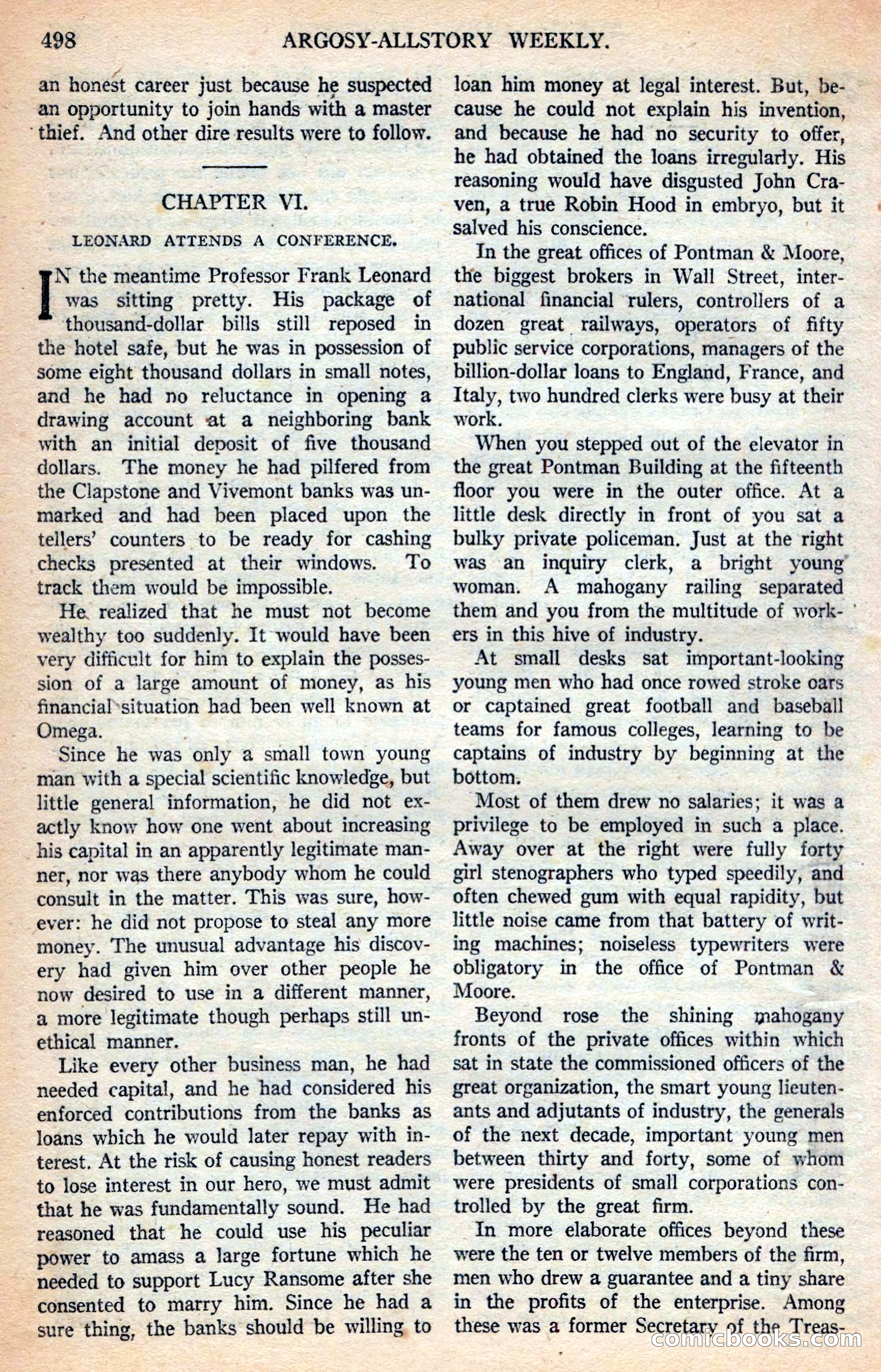 Argosy All-Story Weekly — page 28 of 170