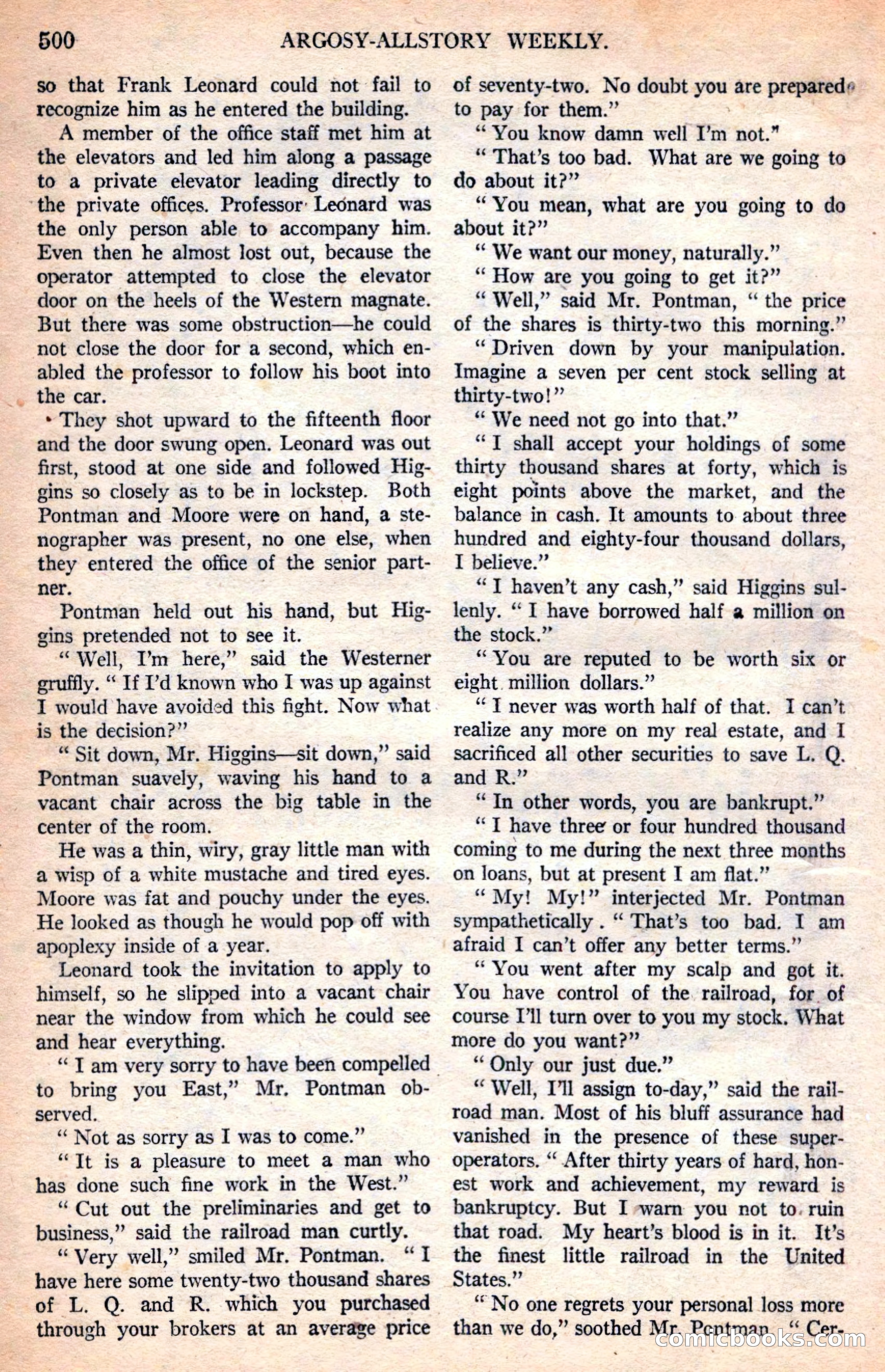Argosy All-Story Weekly — page 30 of 170