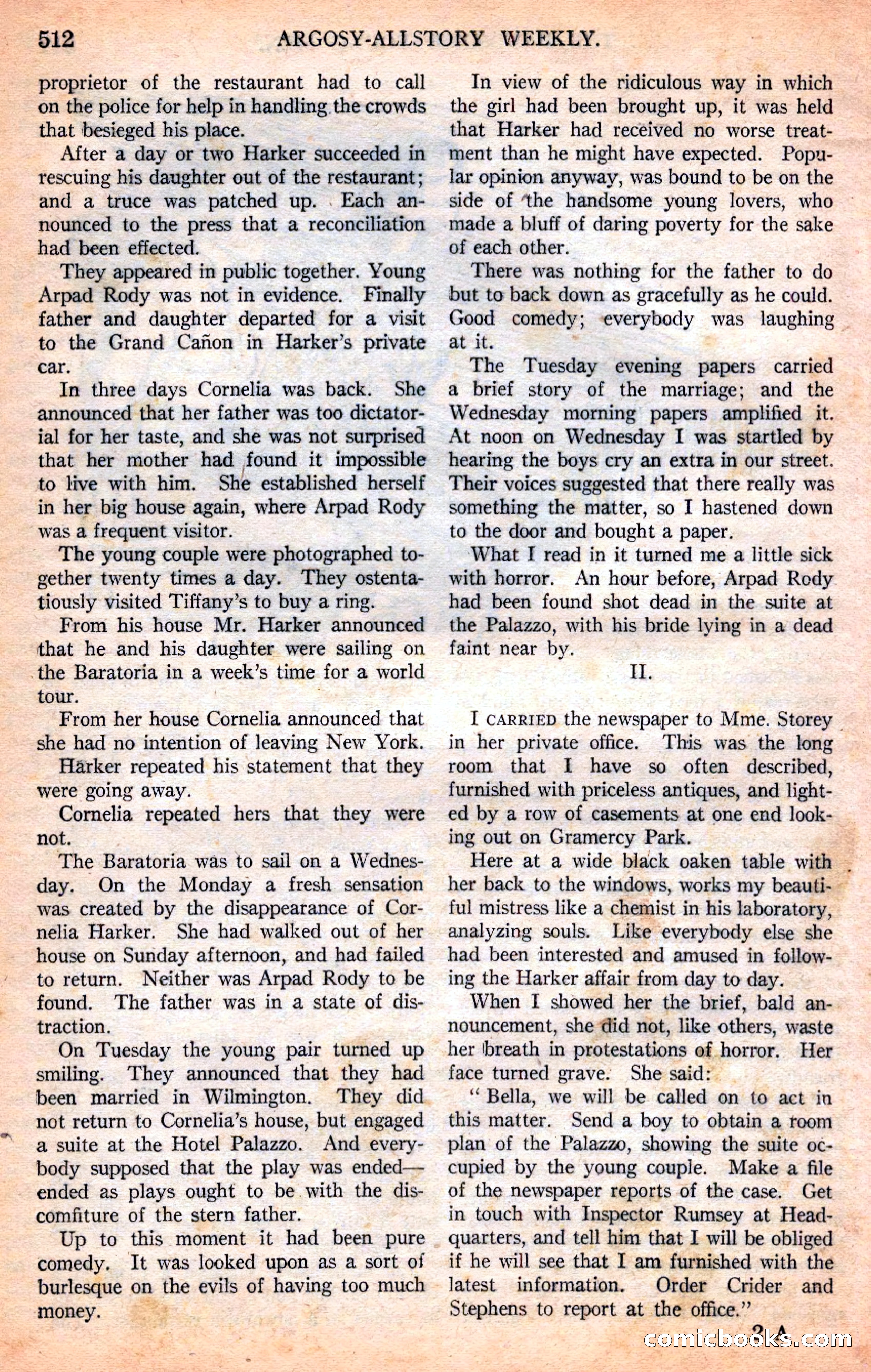 Argosy All-Story Weekly — page 42 of 170