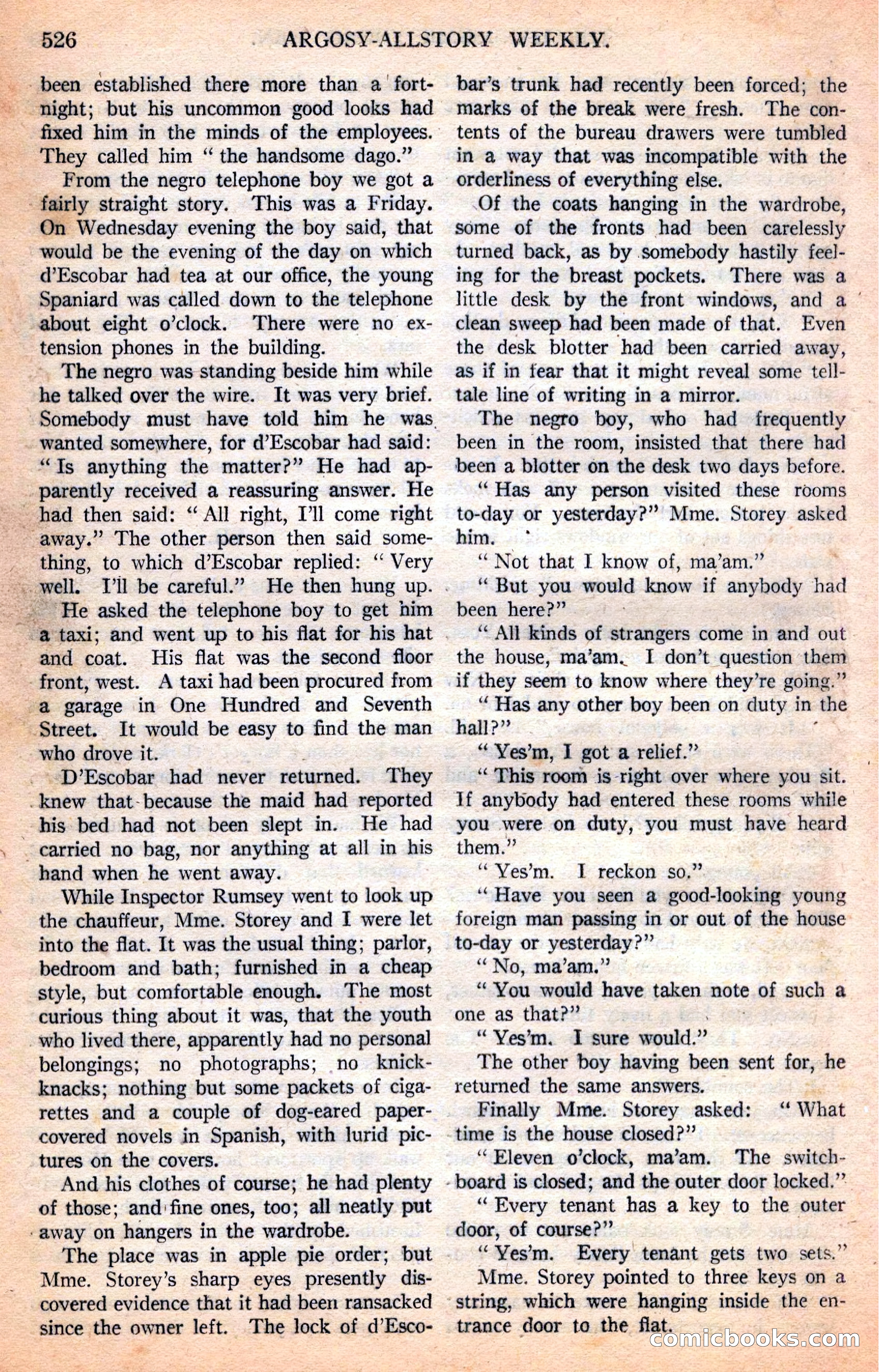 Argosy All-Story Weekly — page 56 of 170