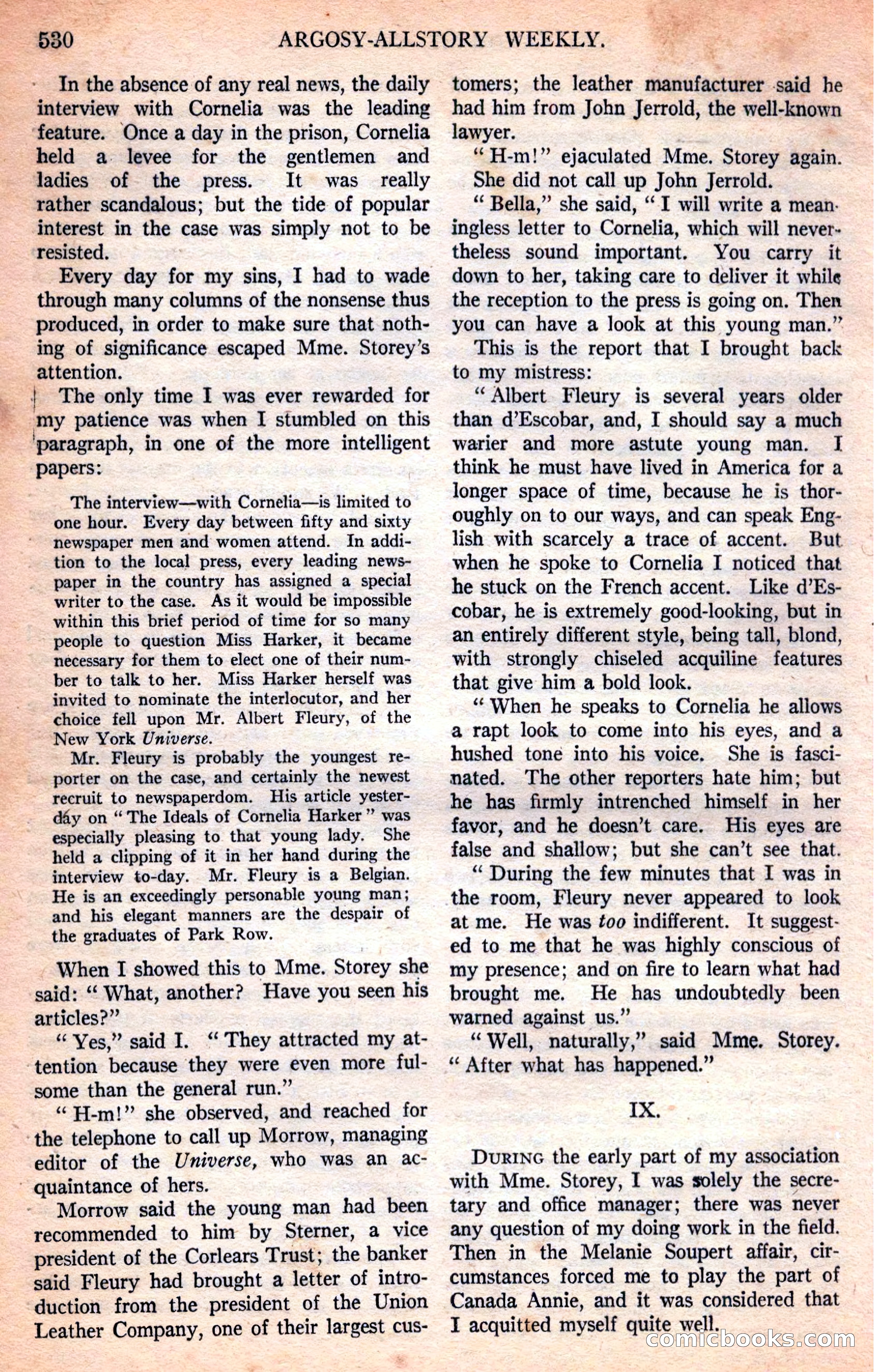 Argosy All-Story Weekly — page 60 of 170