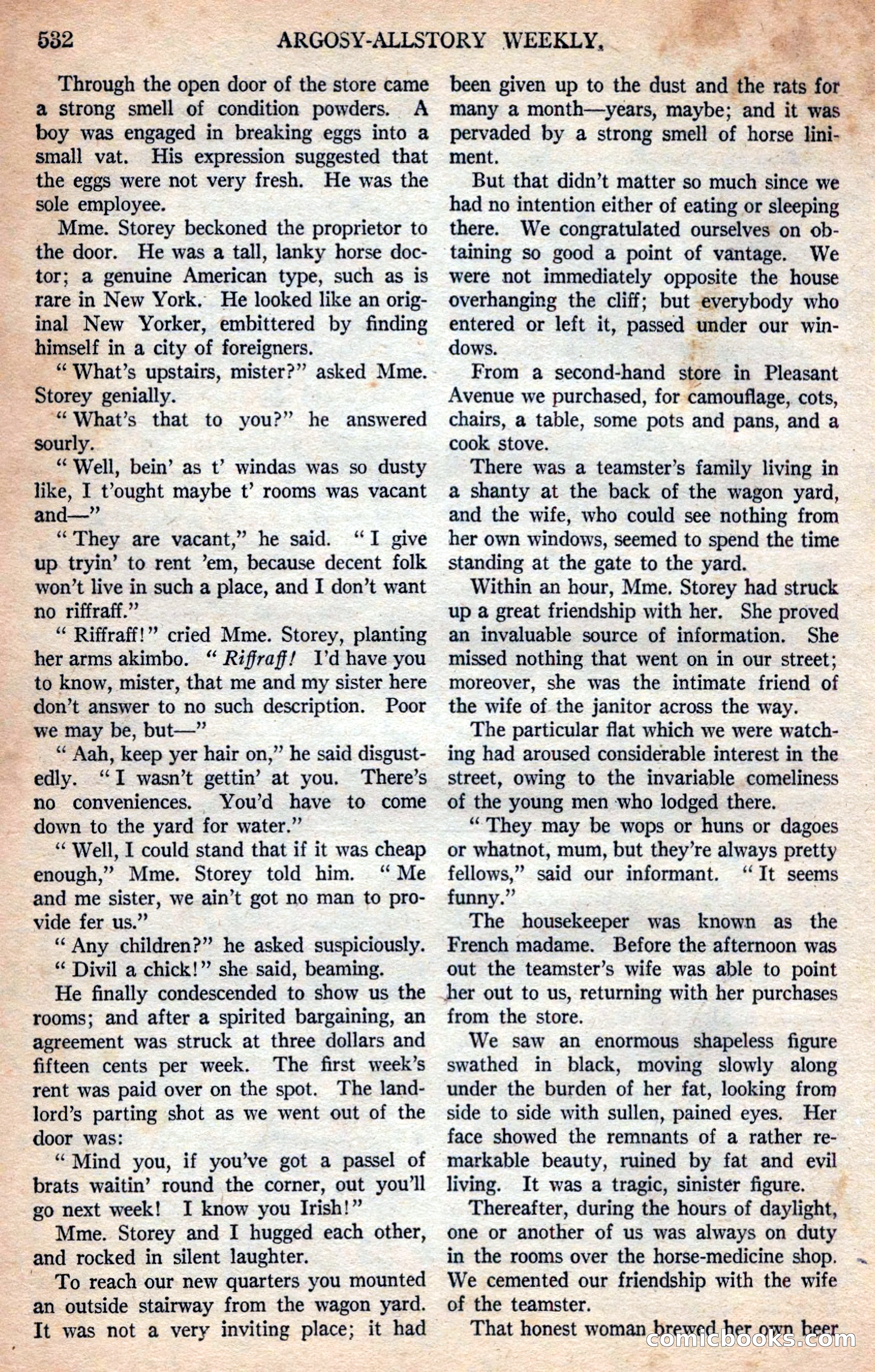 Argosy All-Story Weekly — page 62 of 170