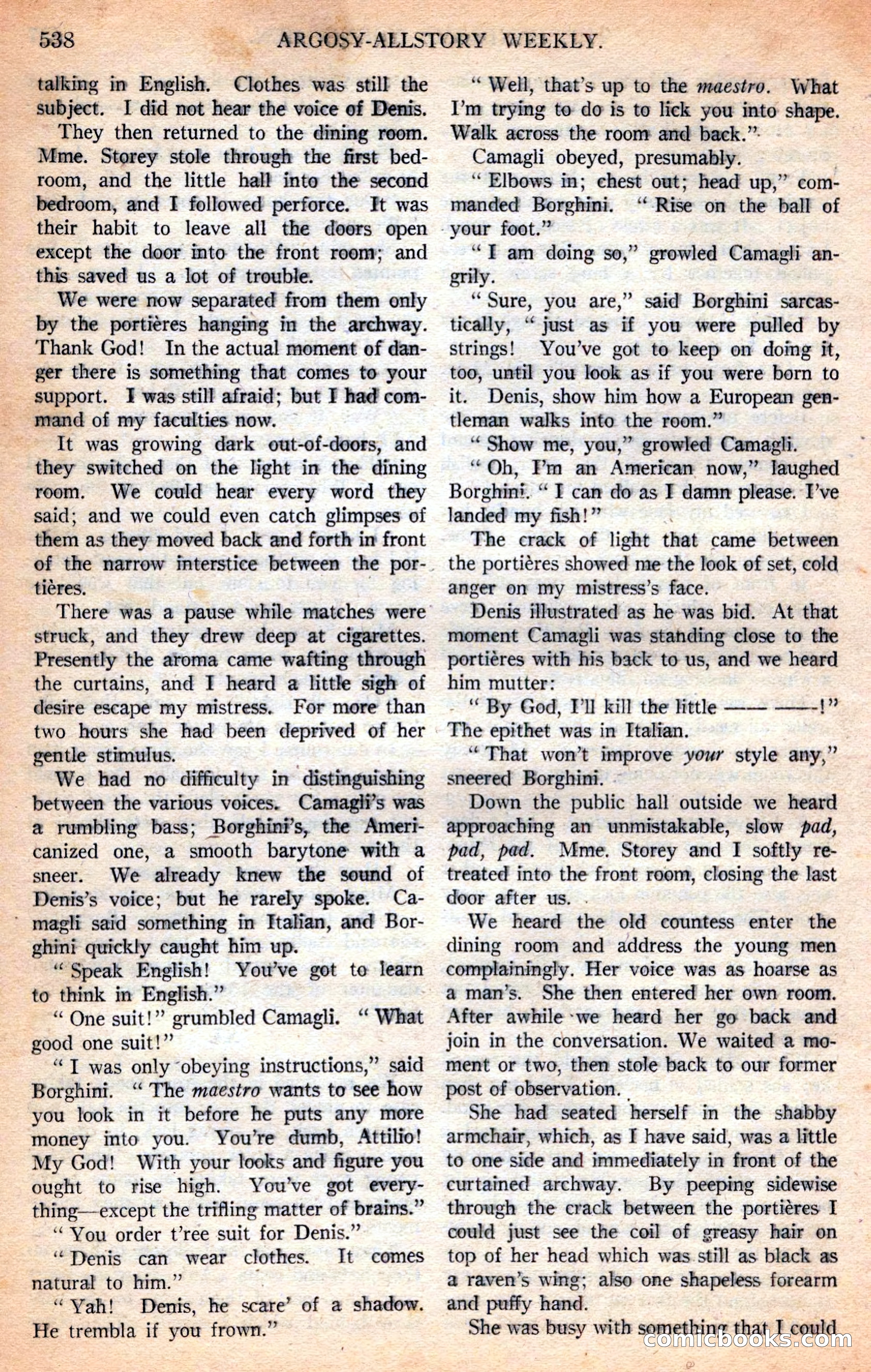Argosy All-Story Weekly — page 68 of 170