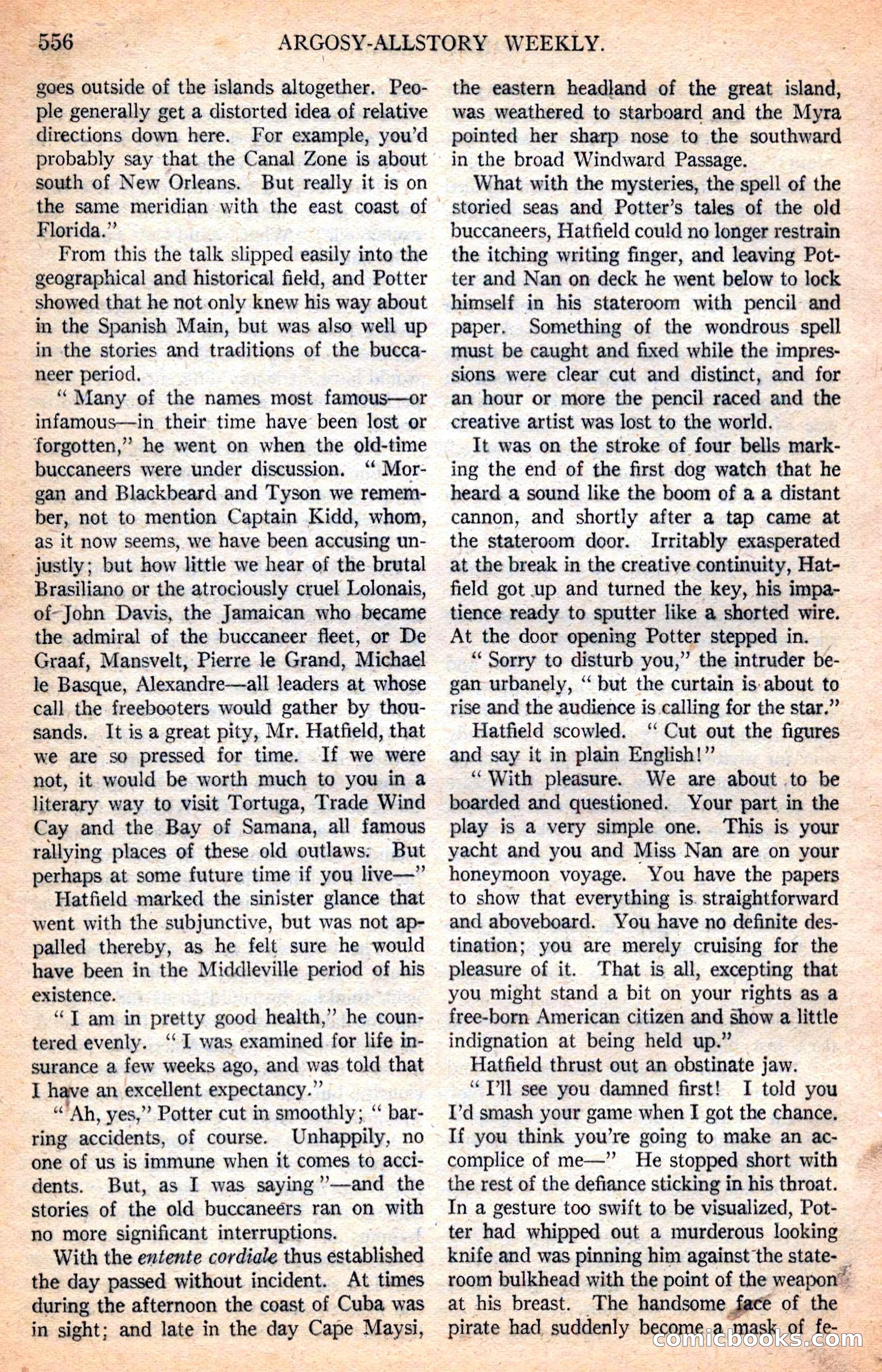 Argosy All-Story Weekly — page 86 of 170