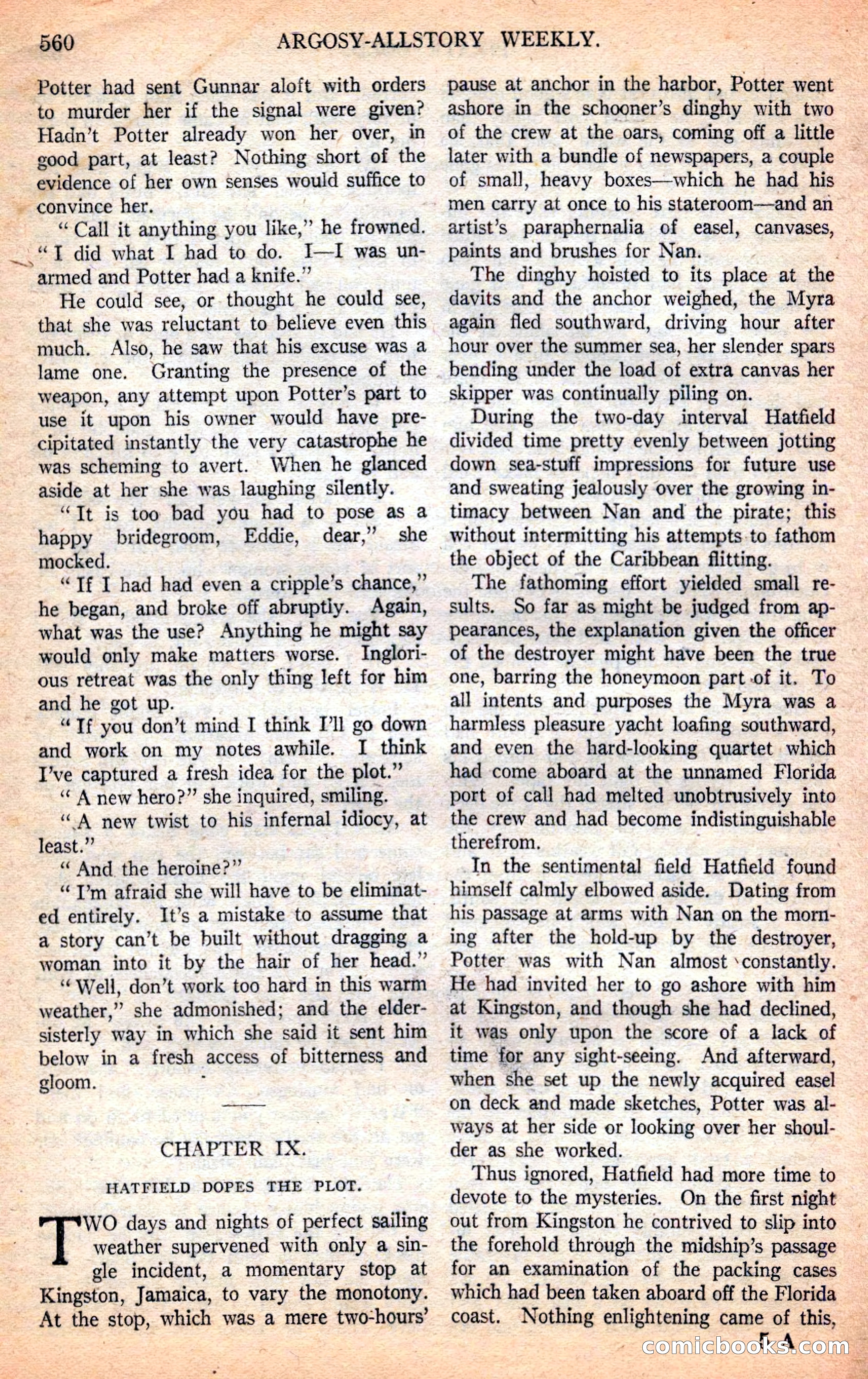 Argosy All-Story Weekly — page 90 of 170