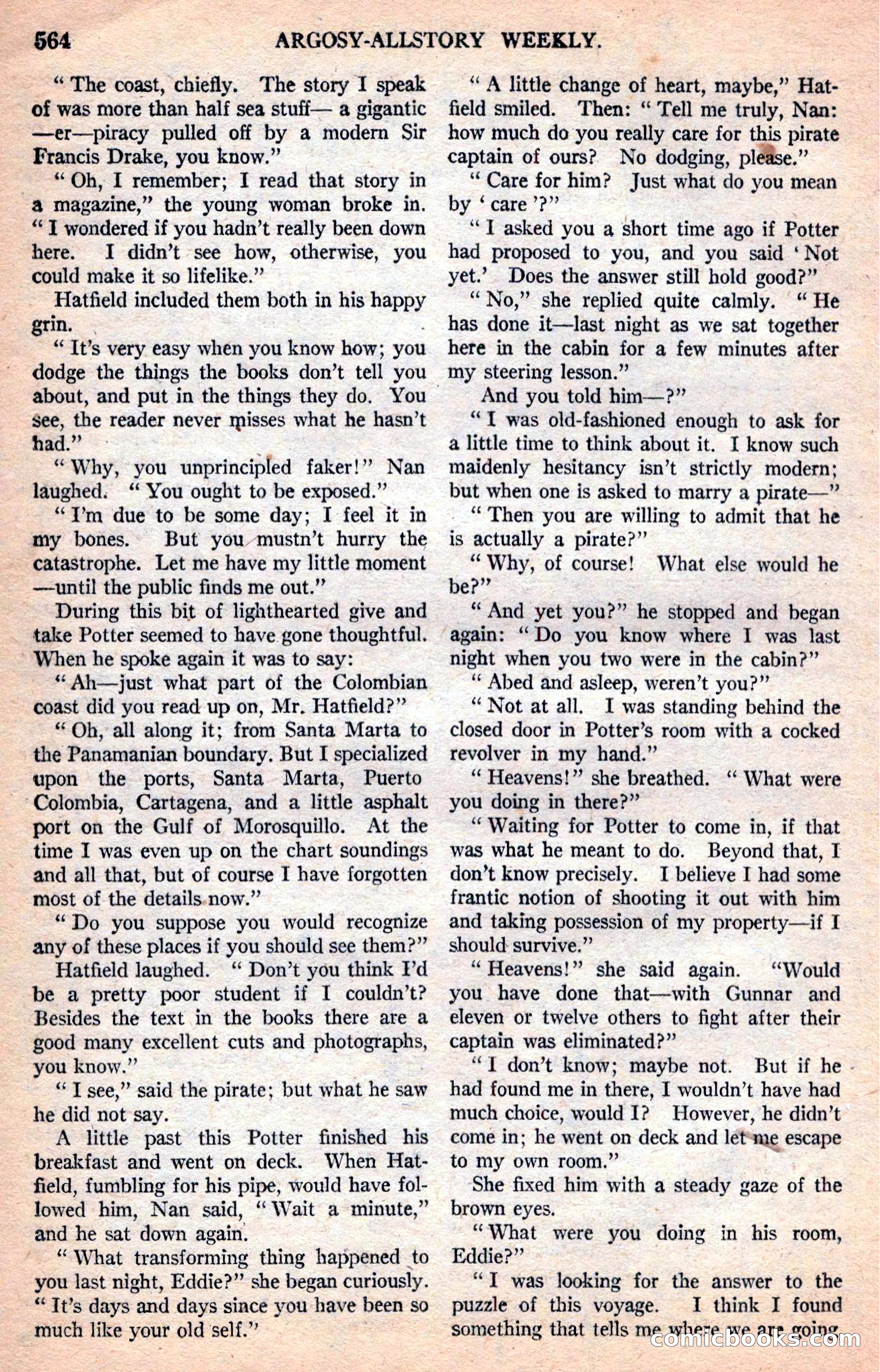 Argosy All-Story Weekly — page 94 of 170