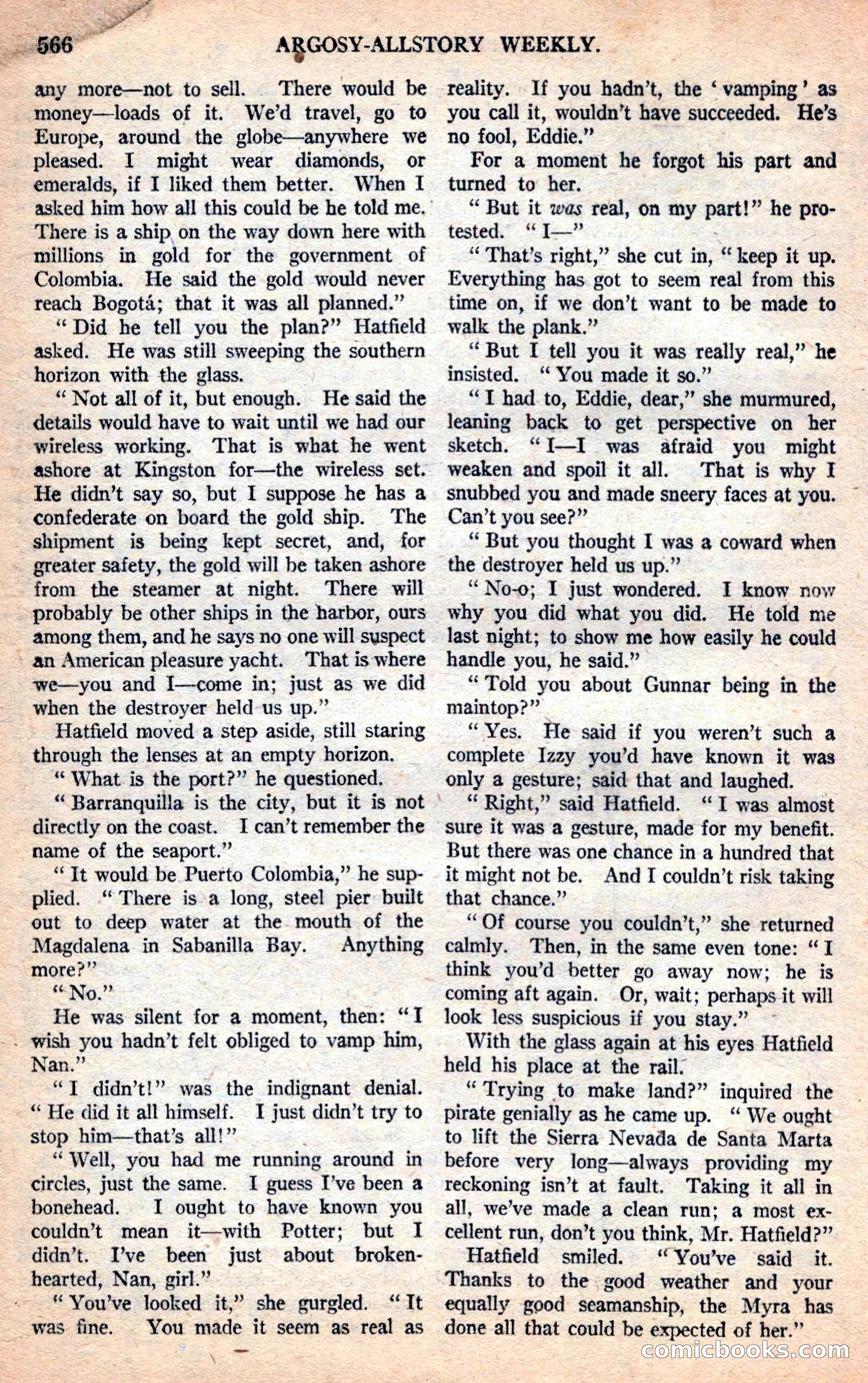 Argosy All-Story Weekly — page 96 of 170