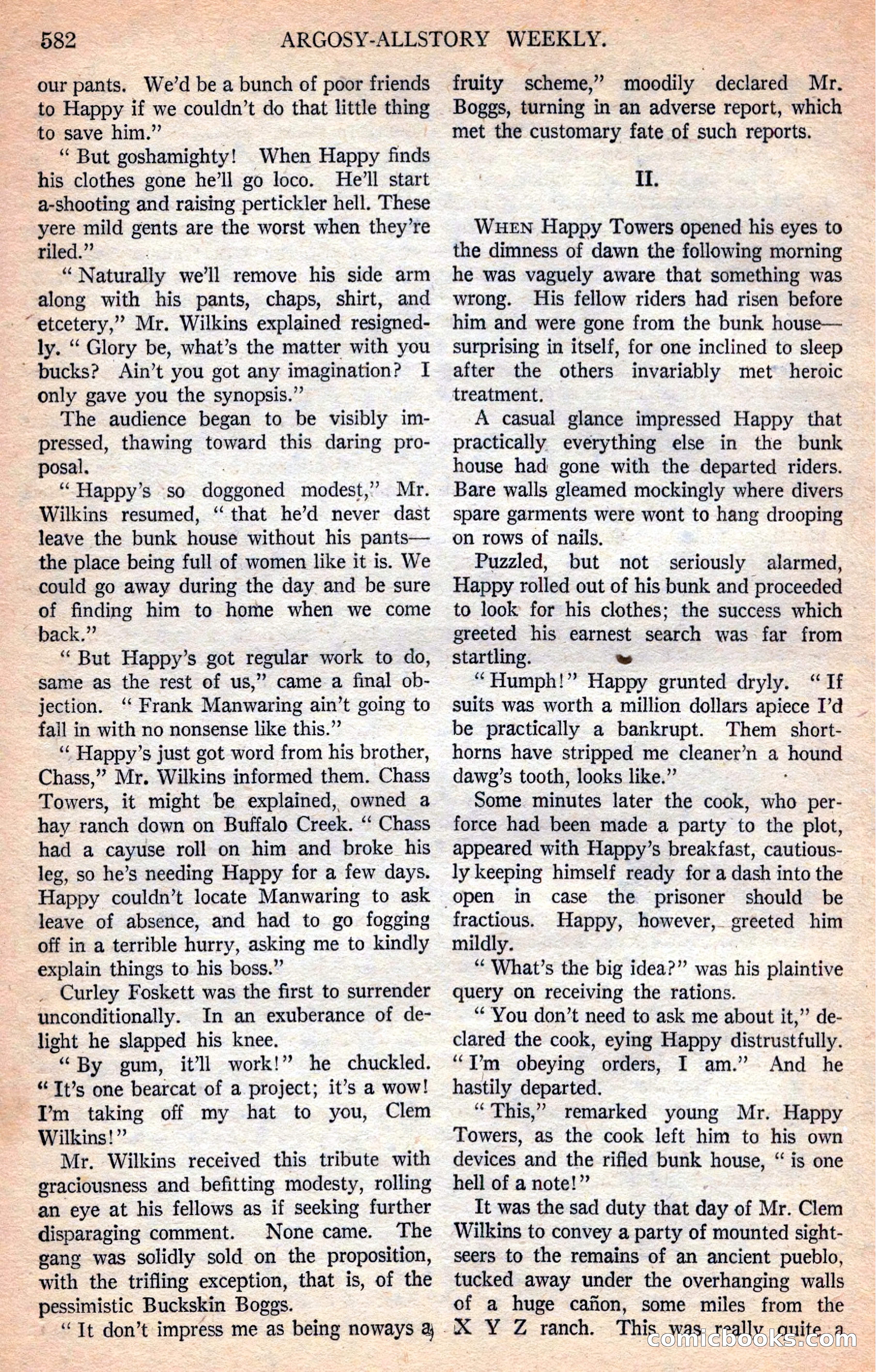 Argosy All-Story Weekly — page 112 of 170