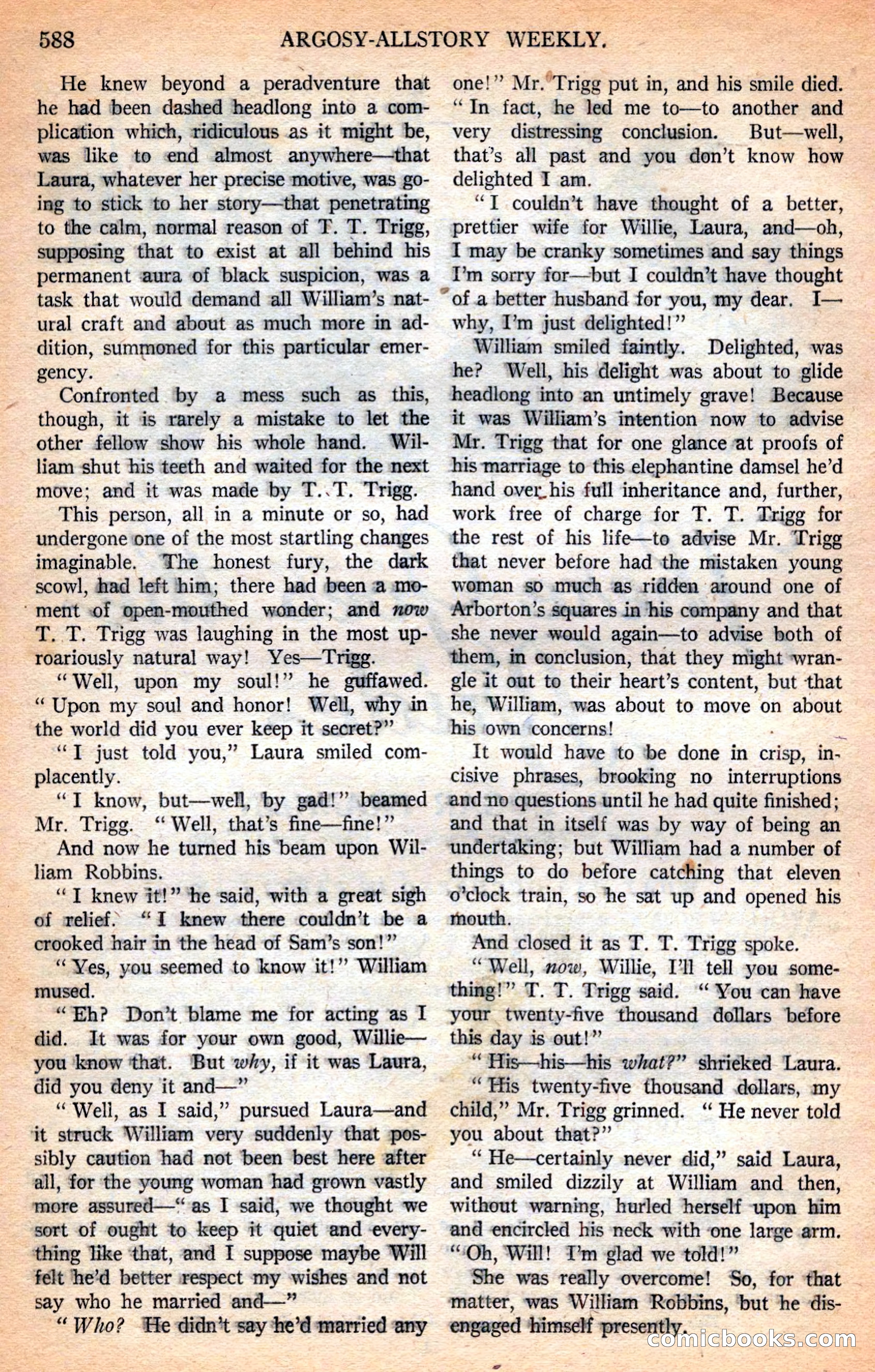 Argosy All-Story Weekly — page 118 of 170