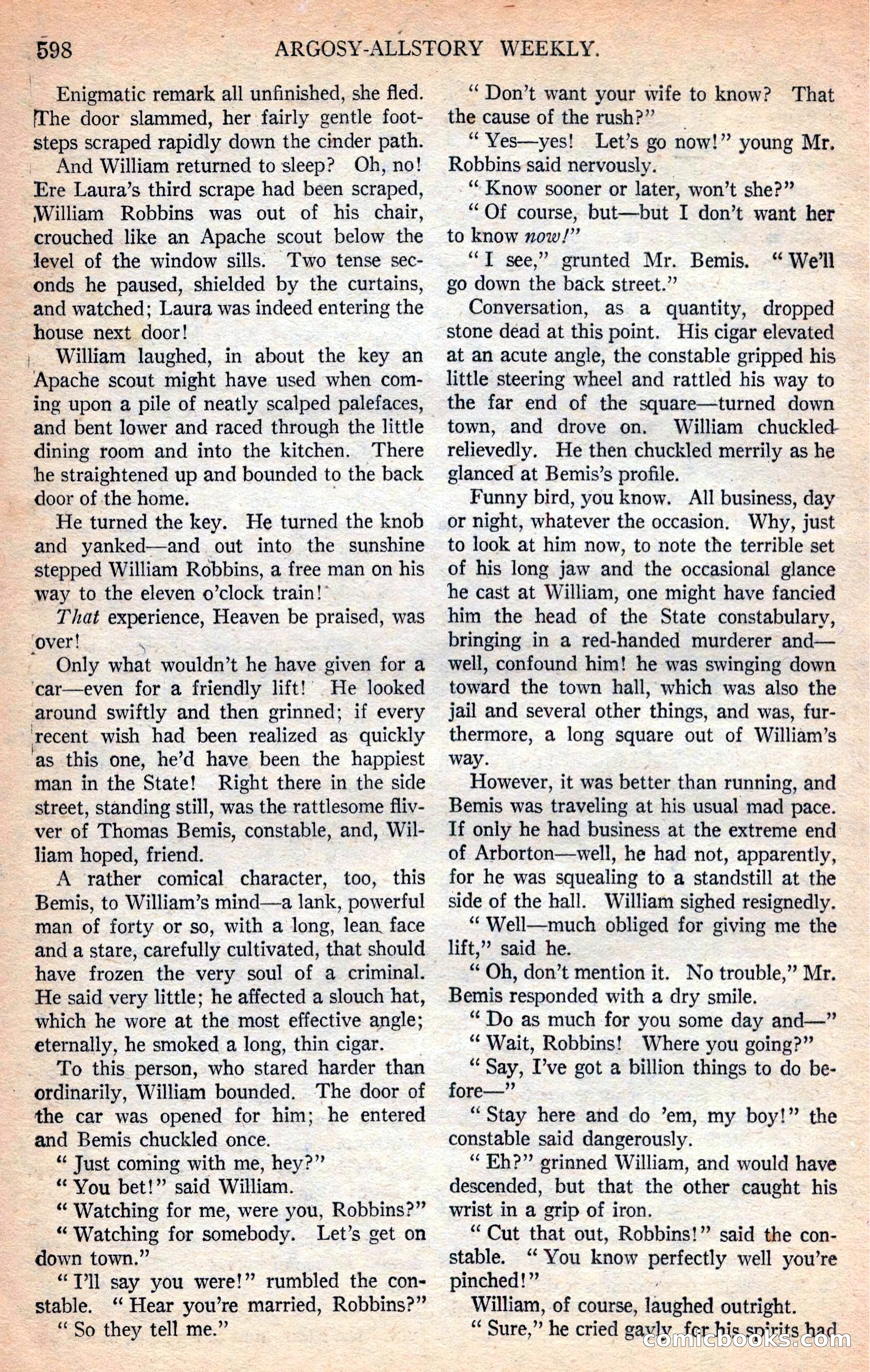 Argosy All-Story Weekly — page 128 of 170