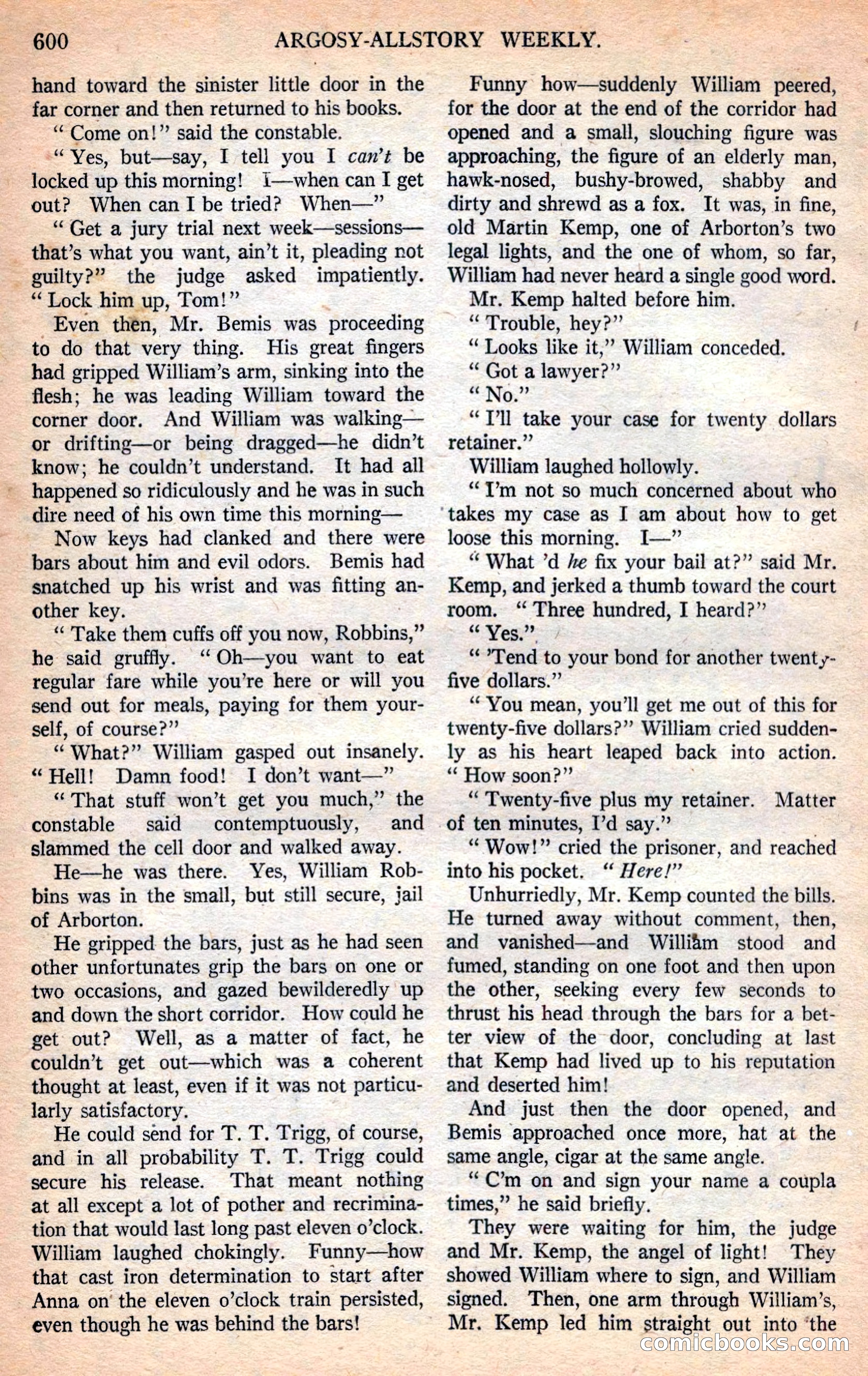 Argosy All-Story Weekly — page 130 of 170