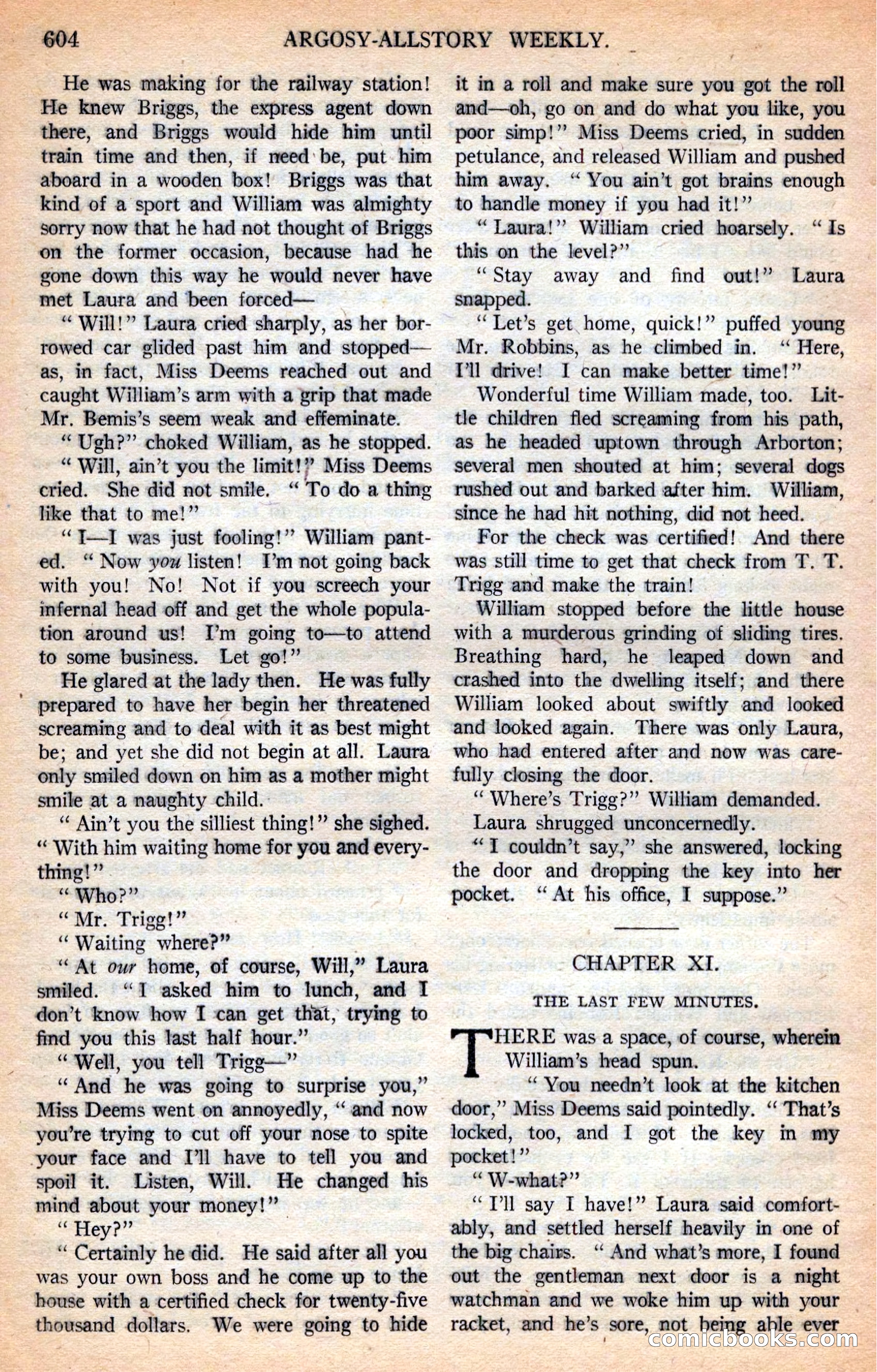 Argosy All-Story Weekly — page 134 of 170
