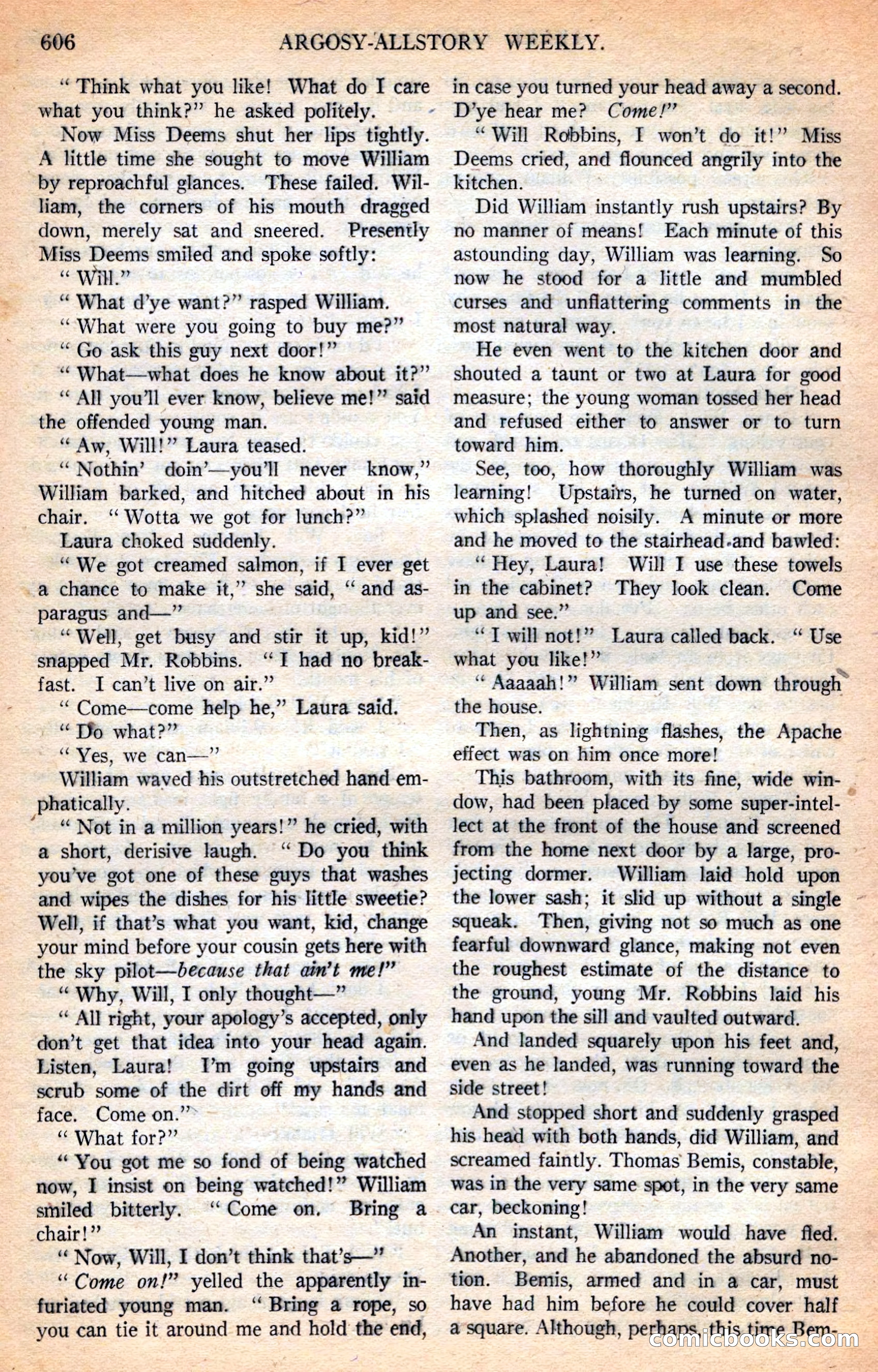 Argosy All-Story Weekly — page 136 of 170