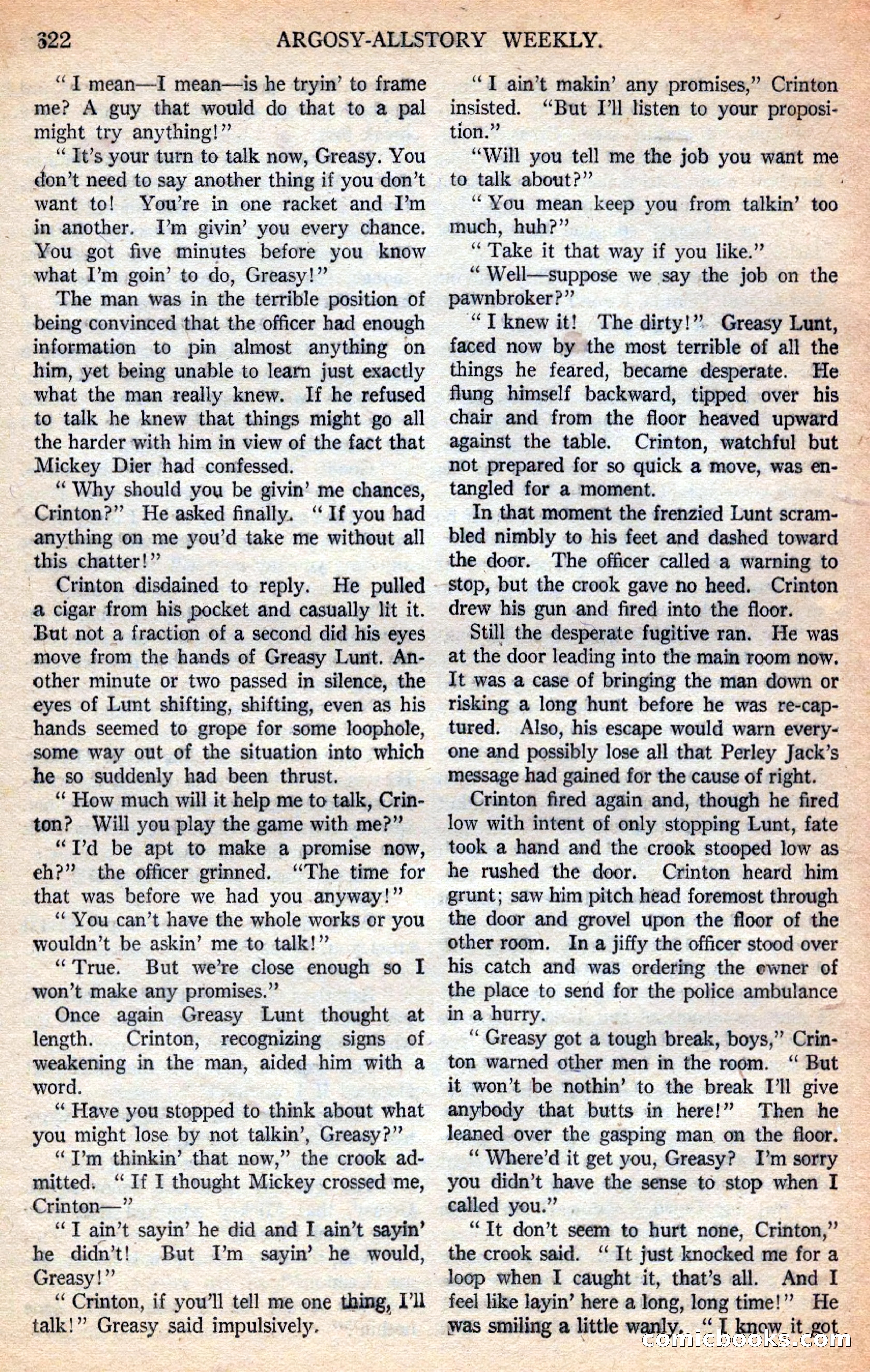 Argosy All-Story Weekly — page 152 of 170