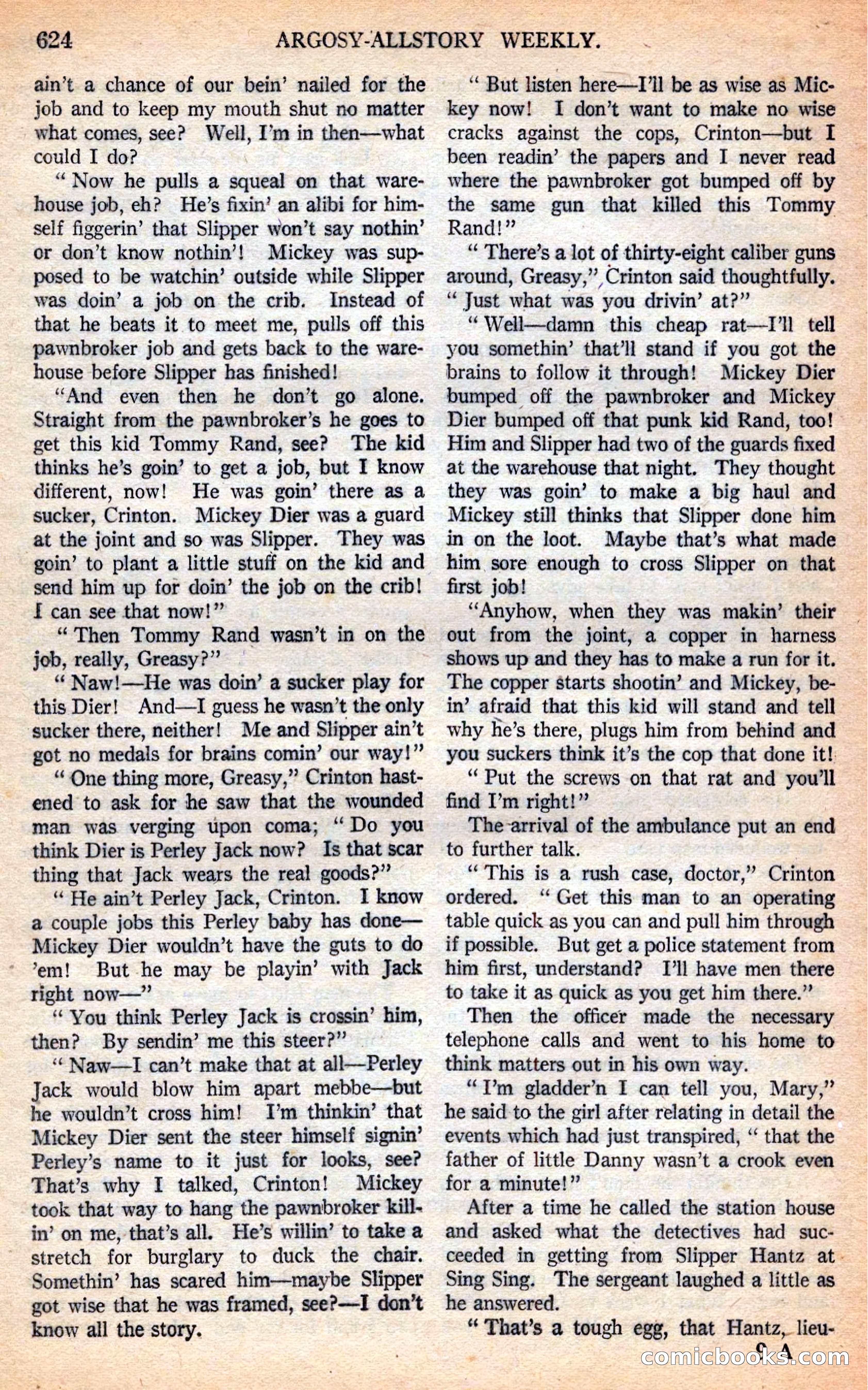 Argosy All-Story Weekly — page 154 of 170