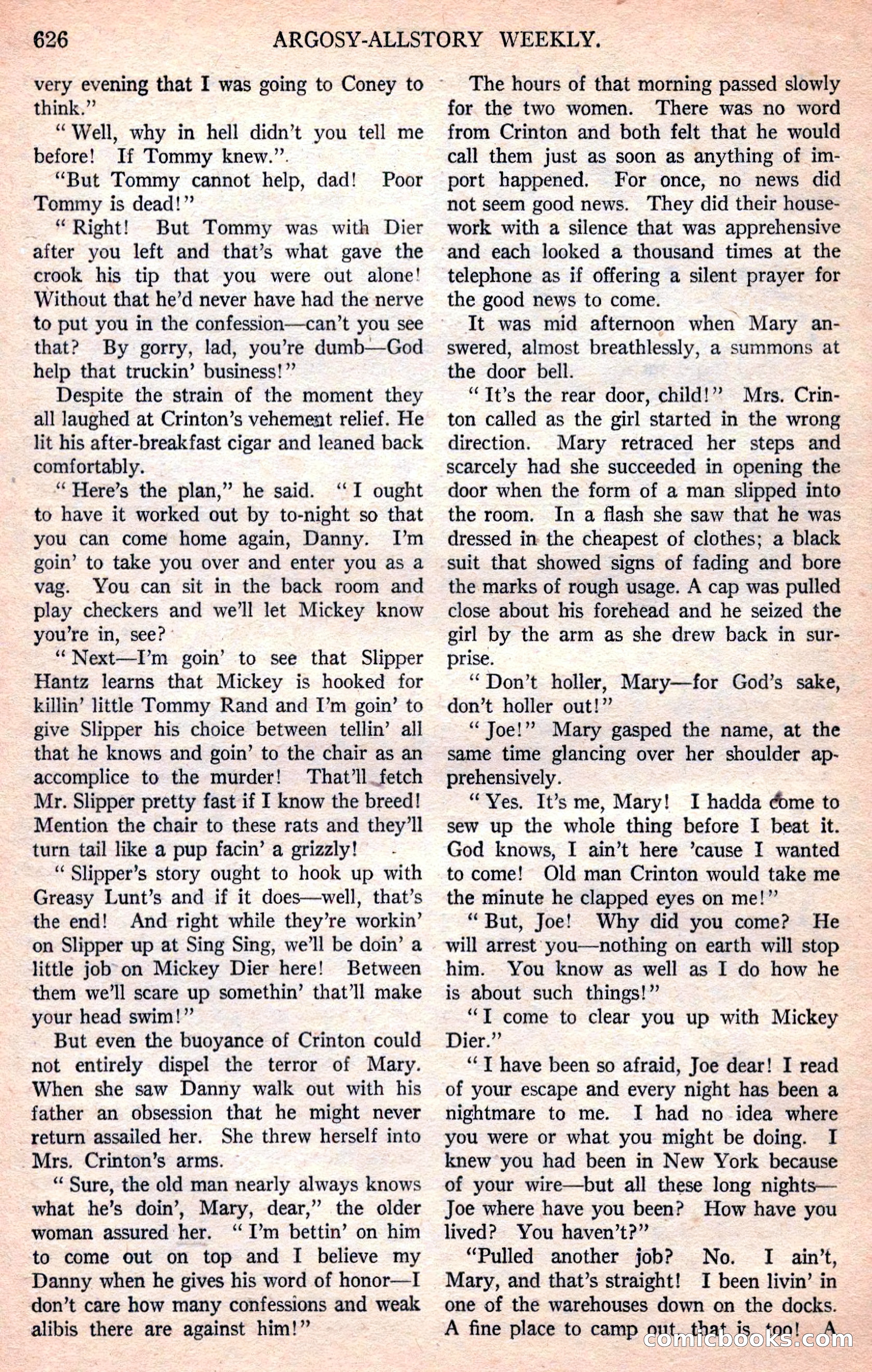 Argosy All-Story Weekly — page 156 of 170