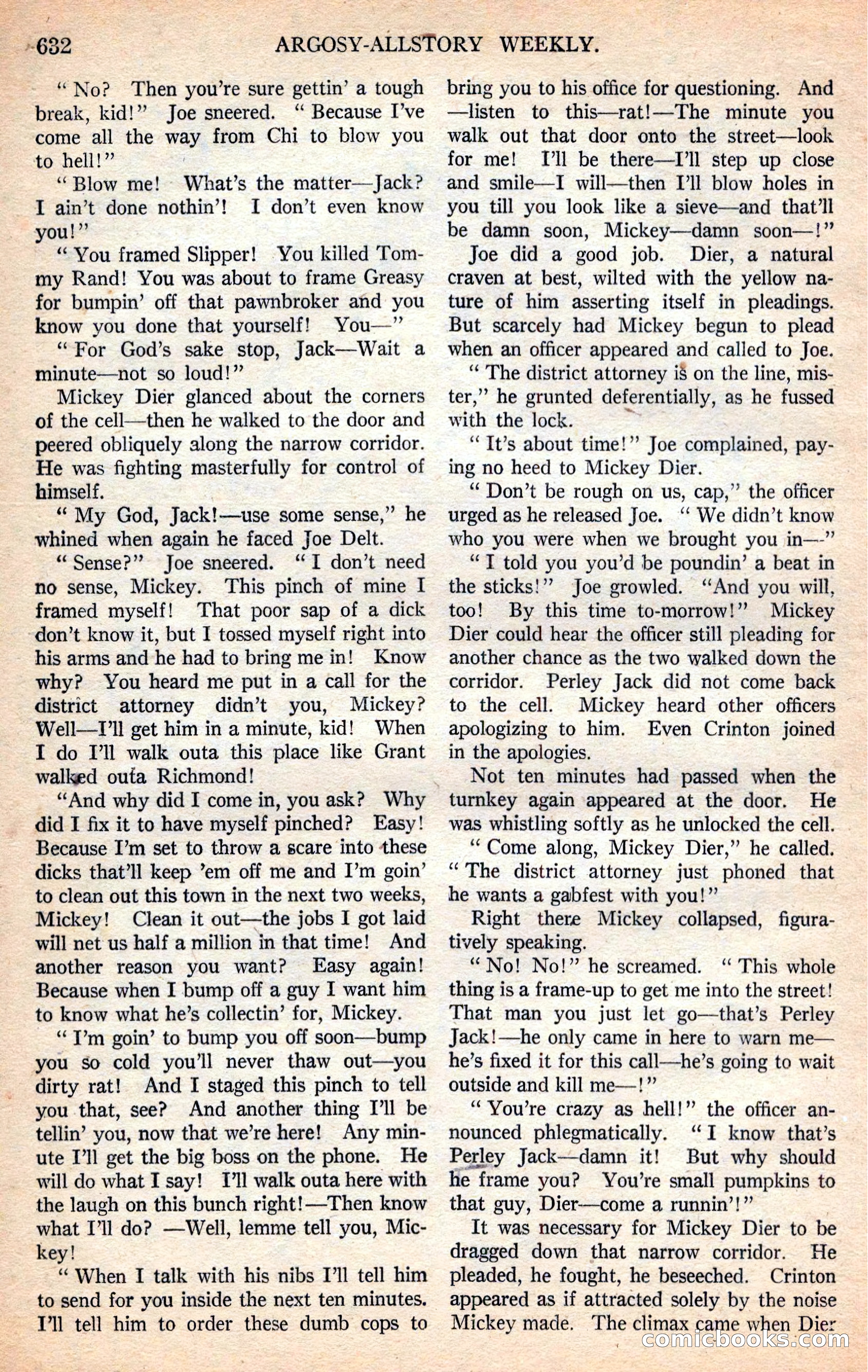 Argosy All-Story Weekly — page 162 of 170
