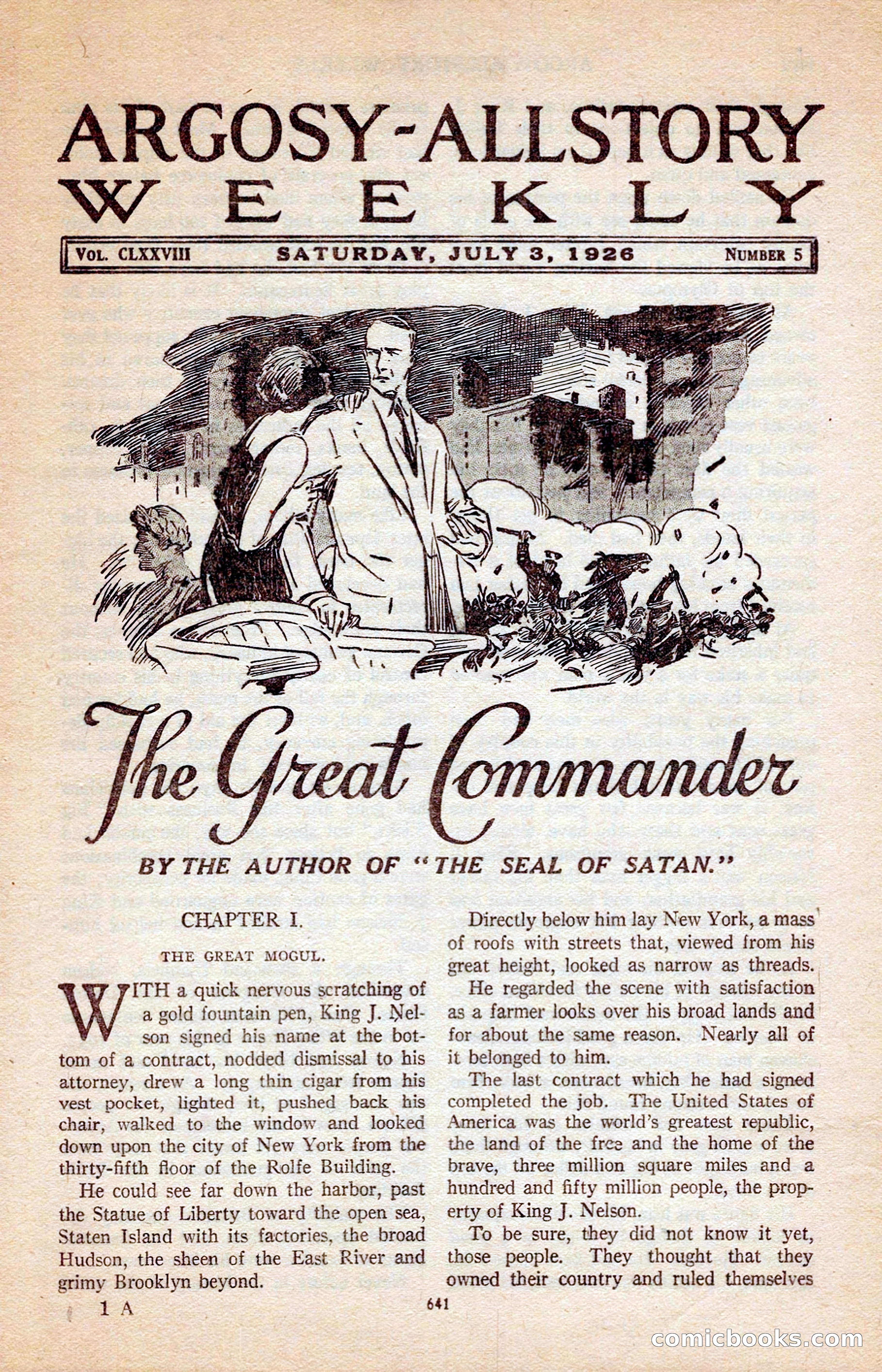Argosy All-Story Weekly — page 11 of 172