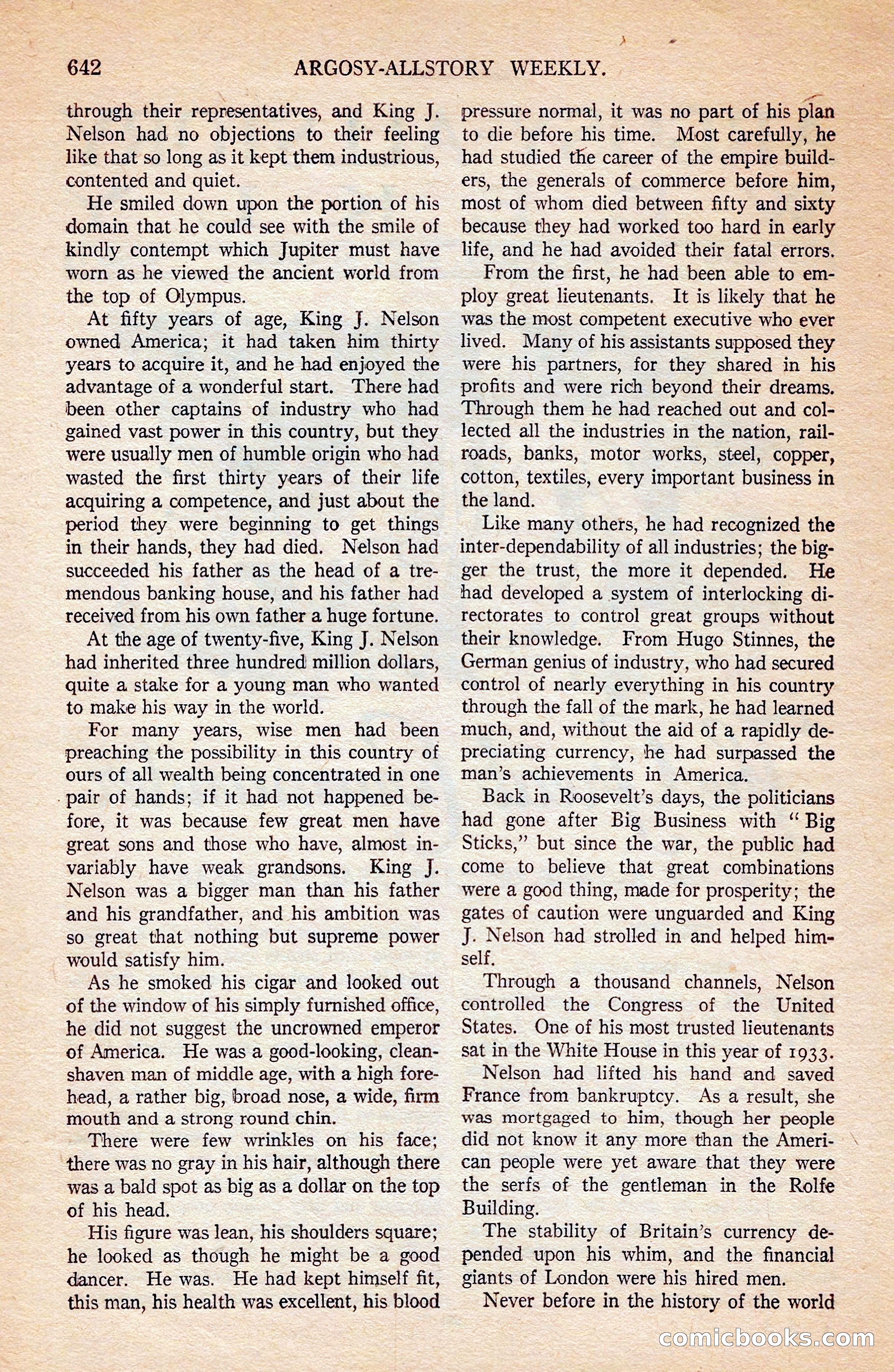 Argosy All-Story Weekly — page 12 of 172