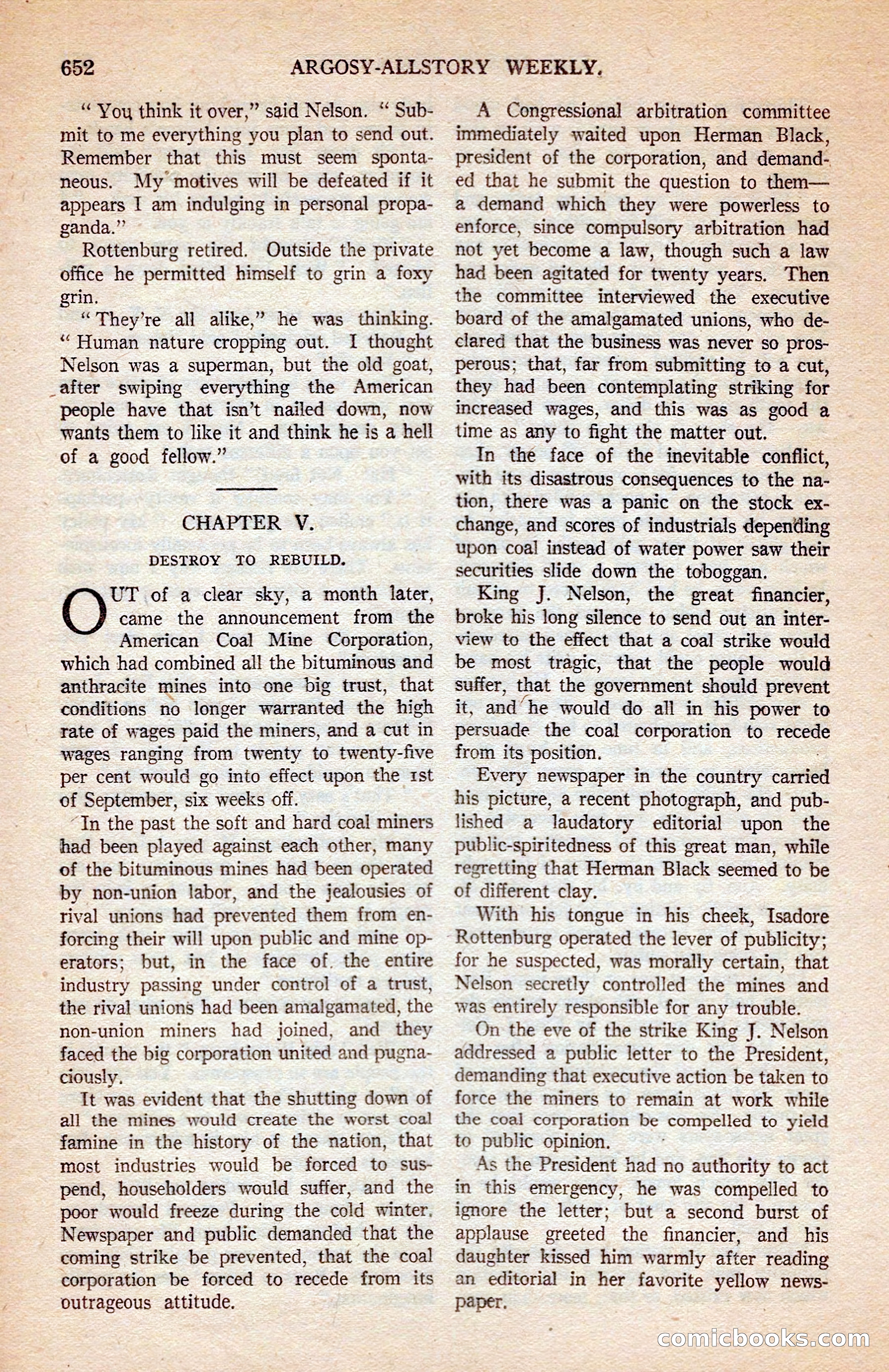 Argosy All-Story Weekly — page 22 of 172