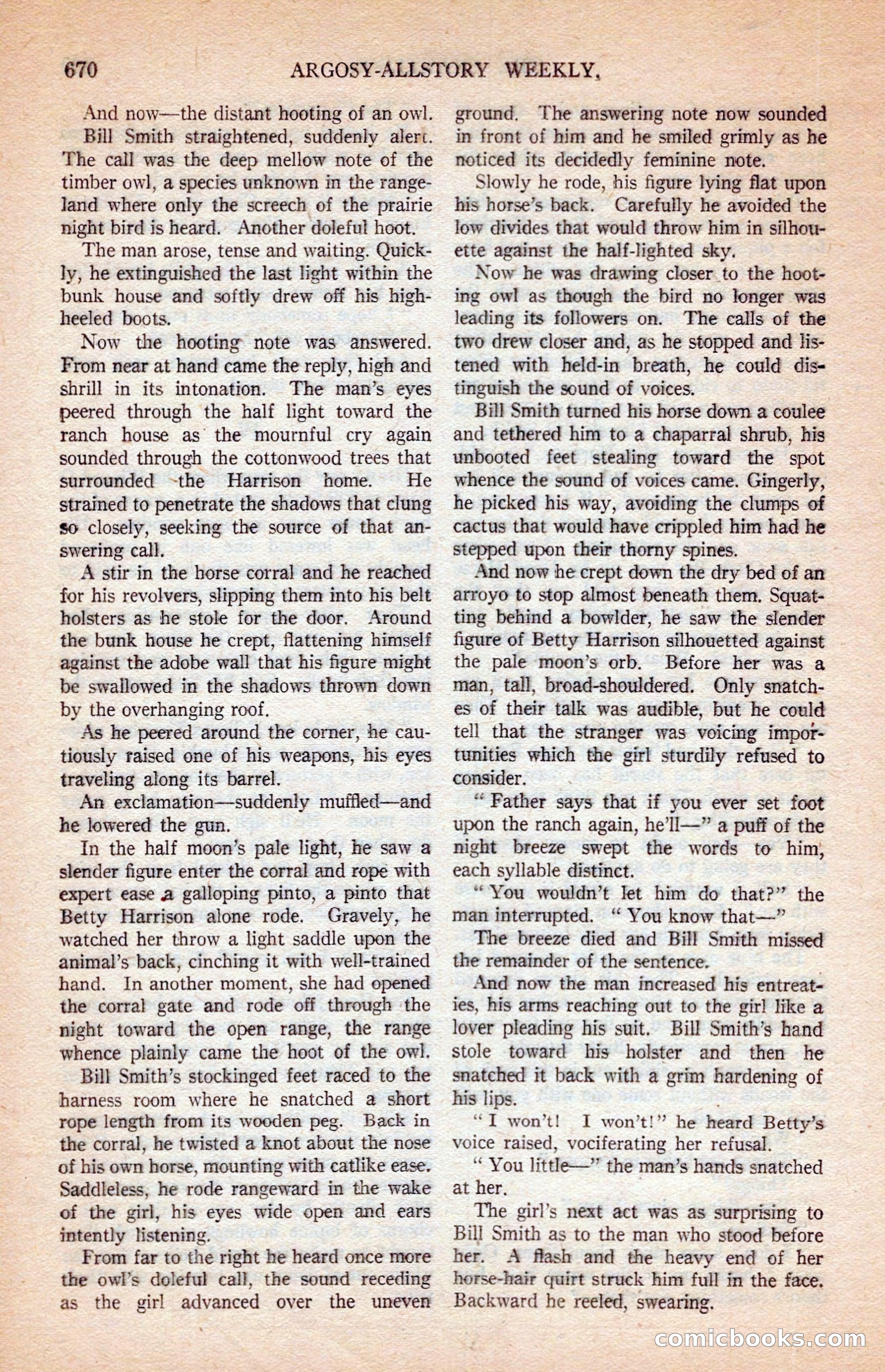 Argosy All-Story Weekly — page 40 of 172