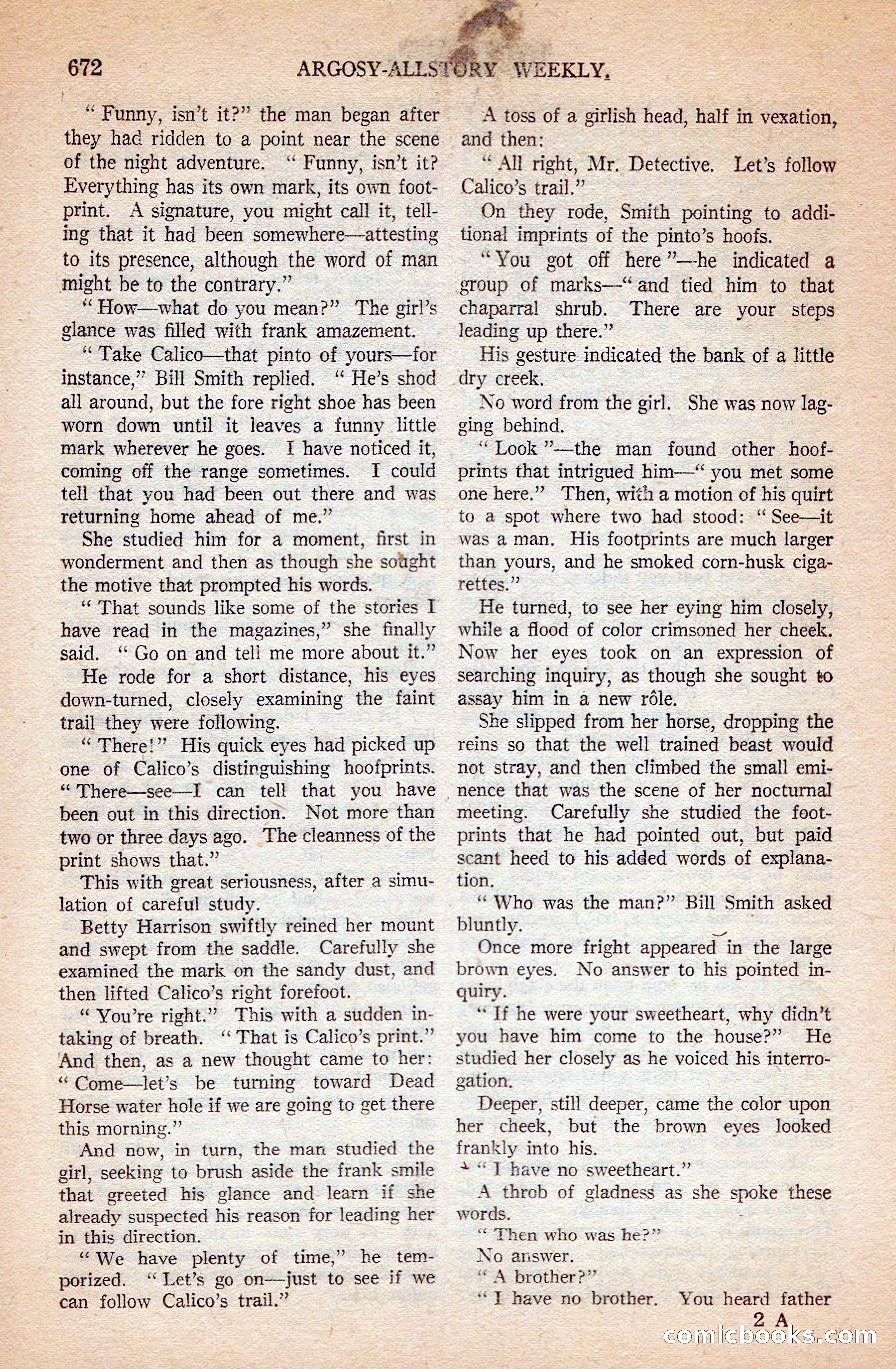 Argosy All-Story Weekly — page 42 of 172