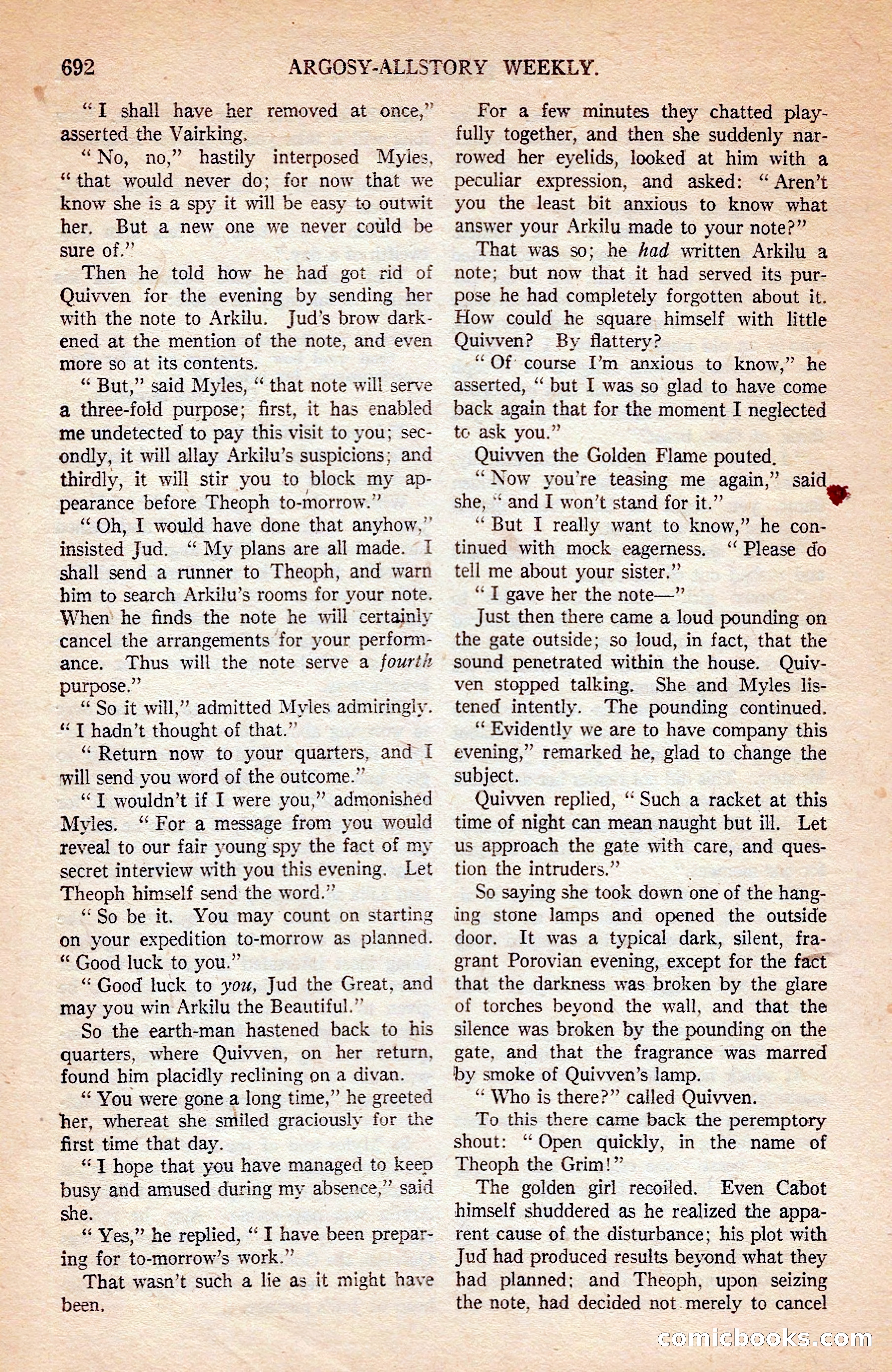 Argosy All-Story Weekly — page 62 of 172