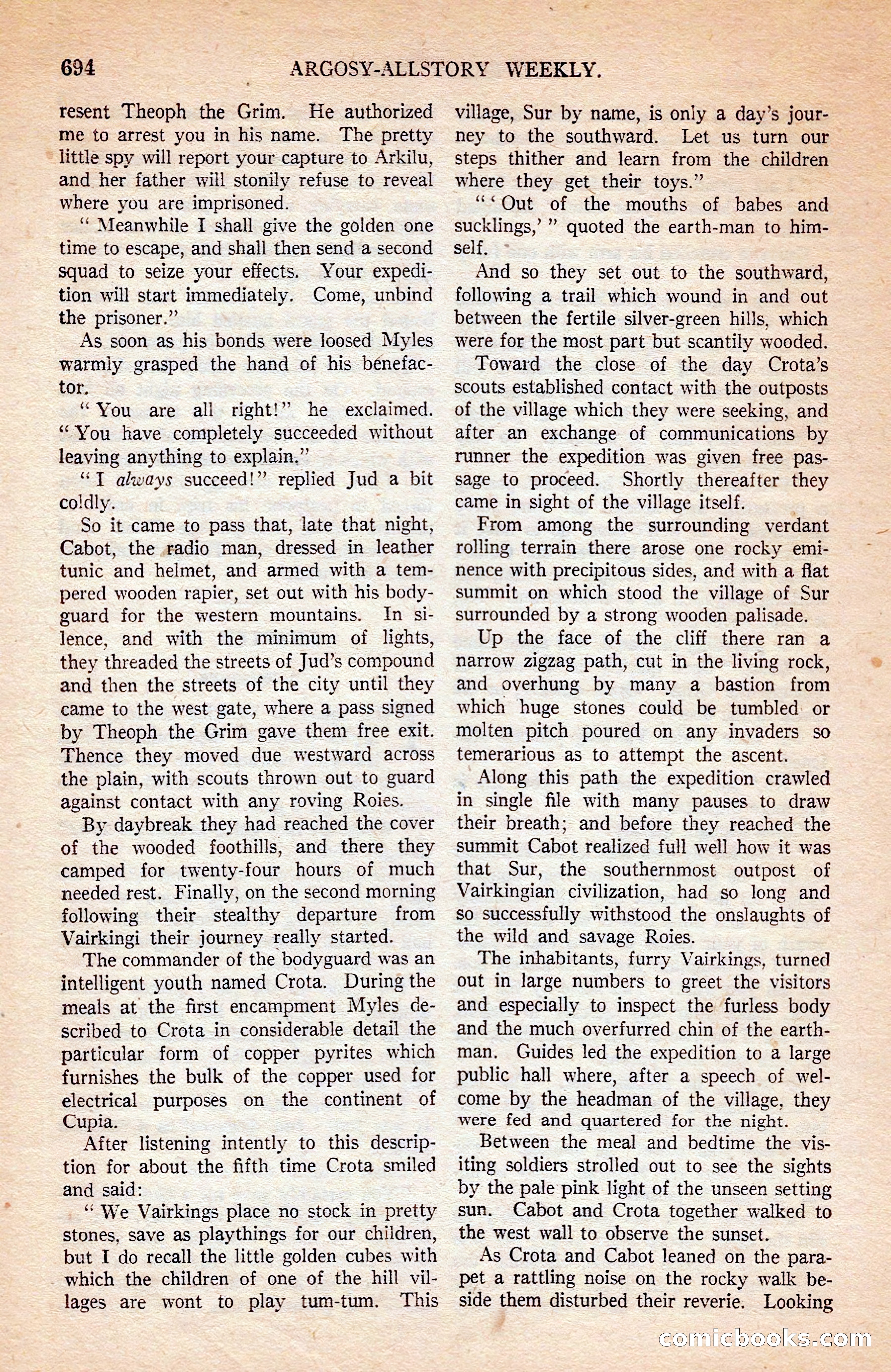 Argosy All-Story Weekly — page 64 of 172